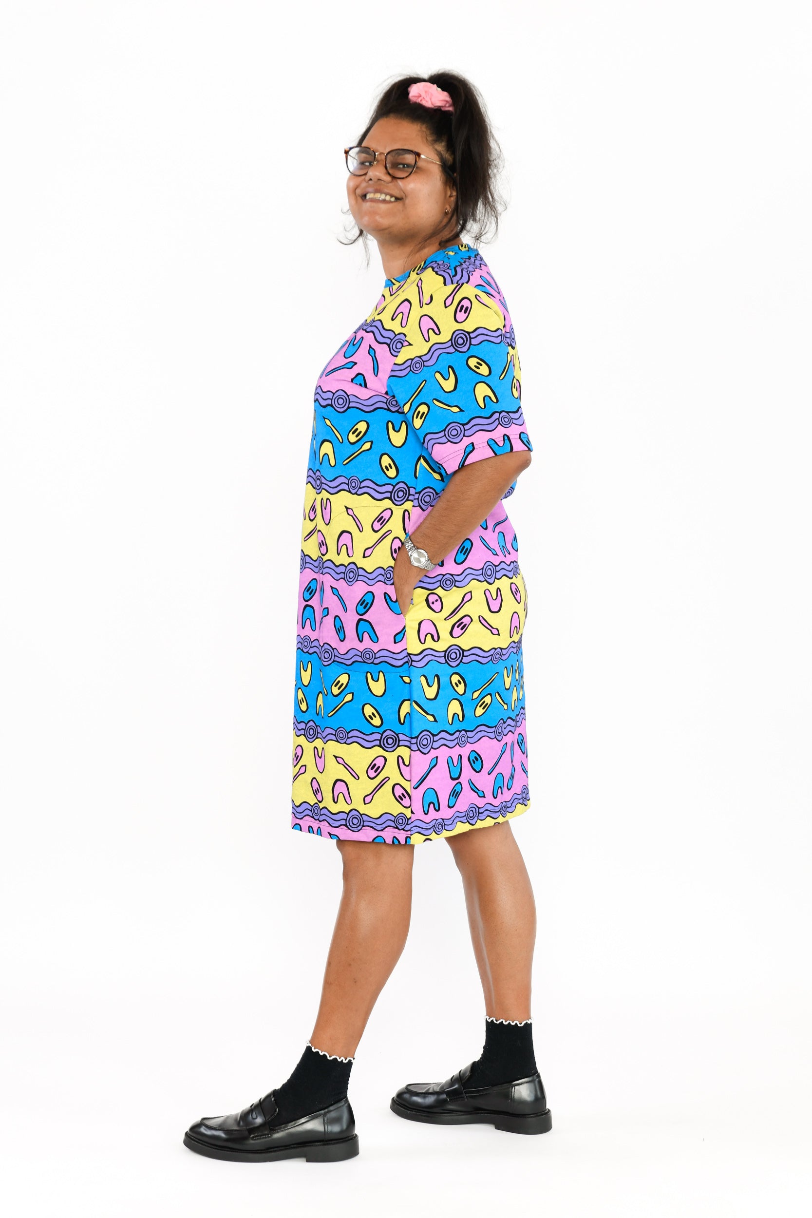 Big Tee Dress - Men & Cultural Tools Black