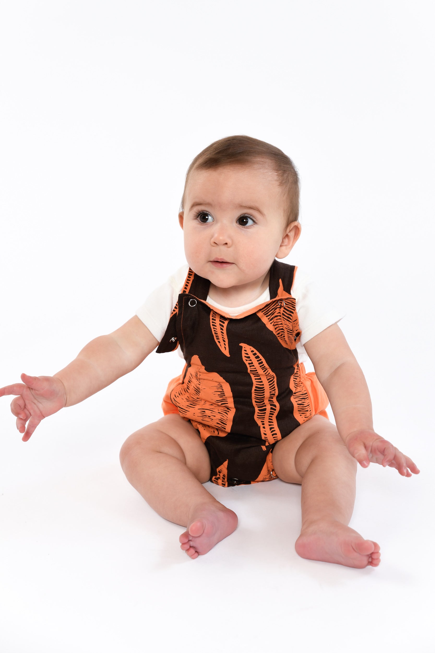 Baby Romper - Arlepe (Prickly Wattle) Leaf