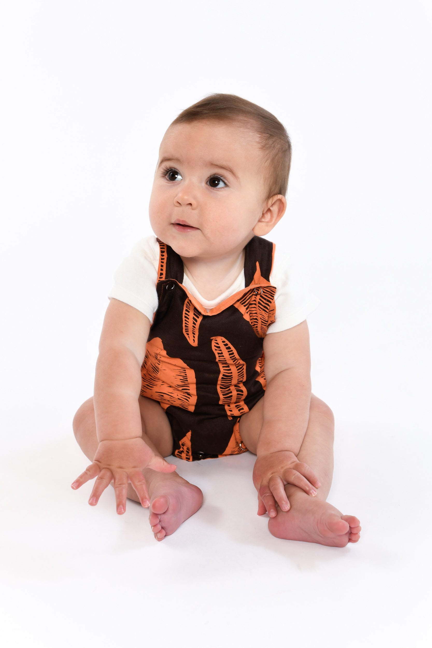 Baby Romper - Arlepe (Prickly Wattle) Leaf