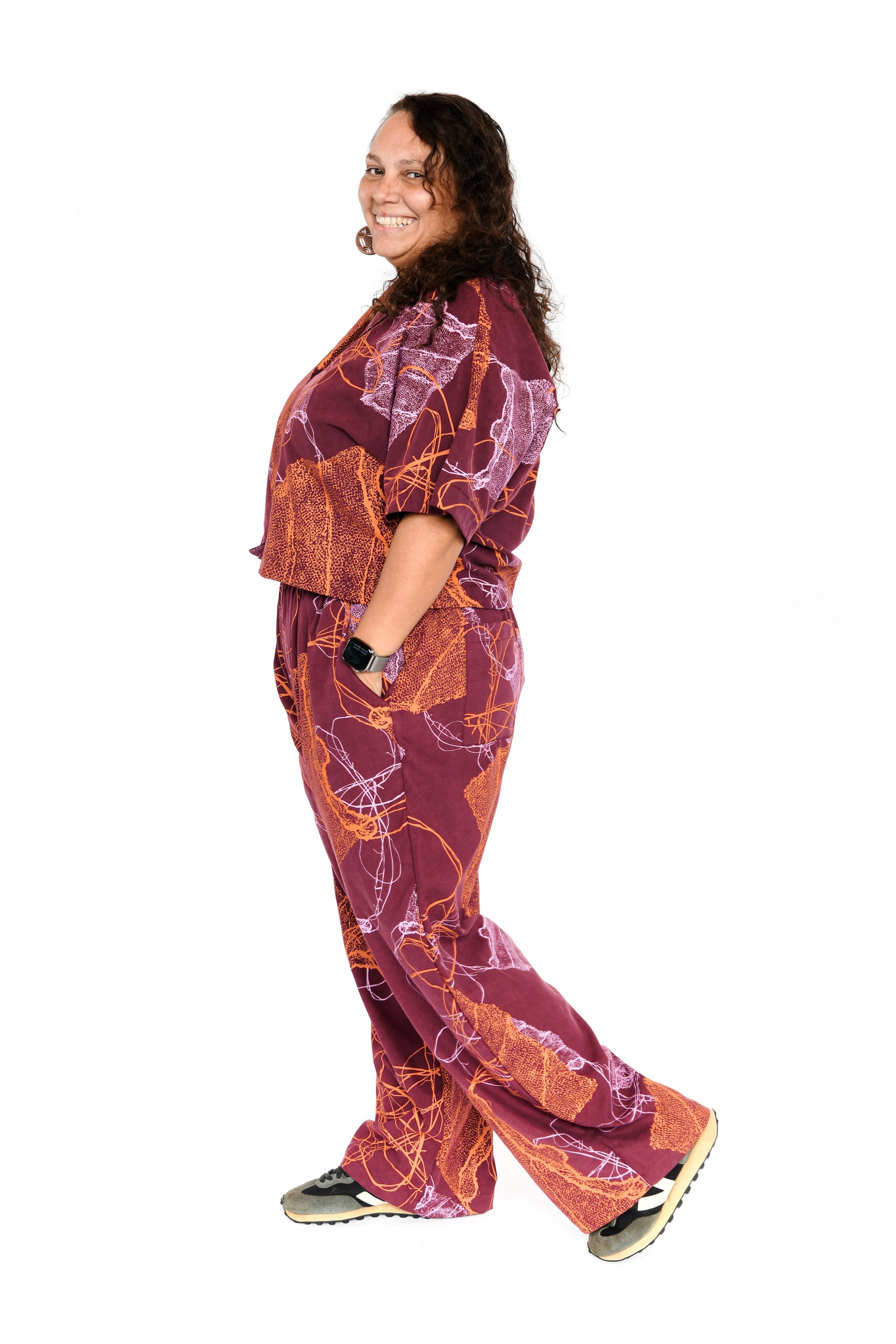 Relaxed Pants - Woven in History