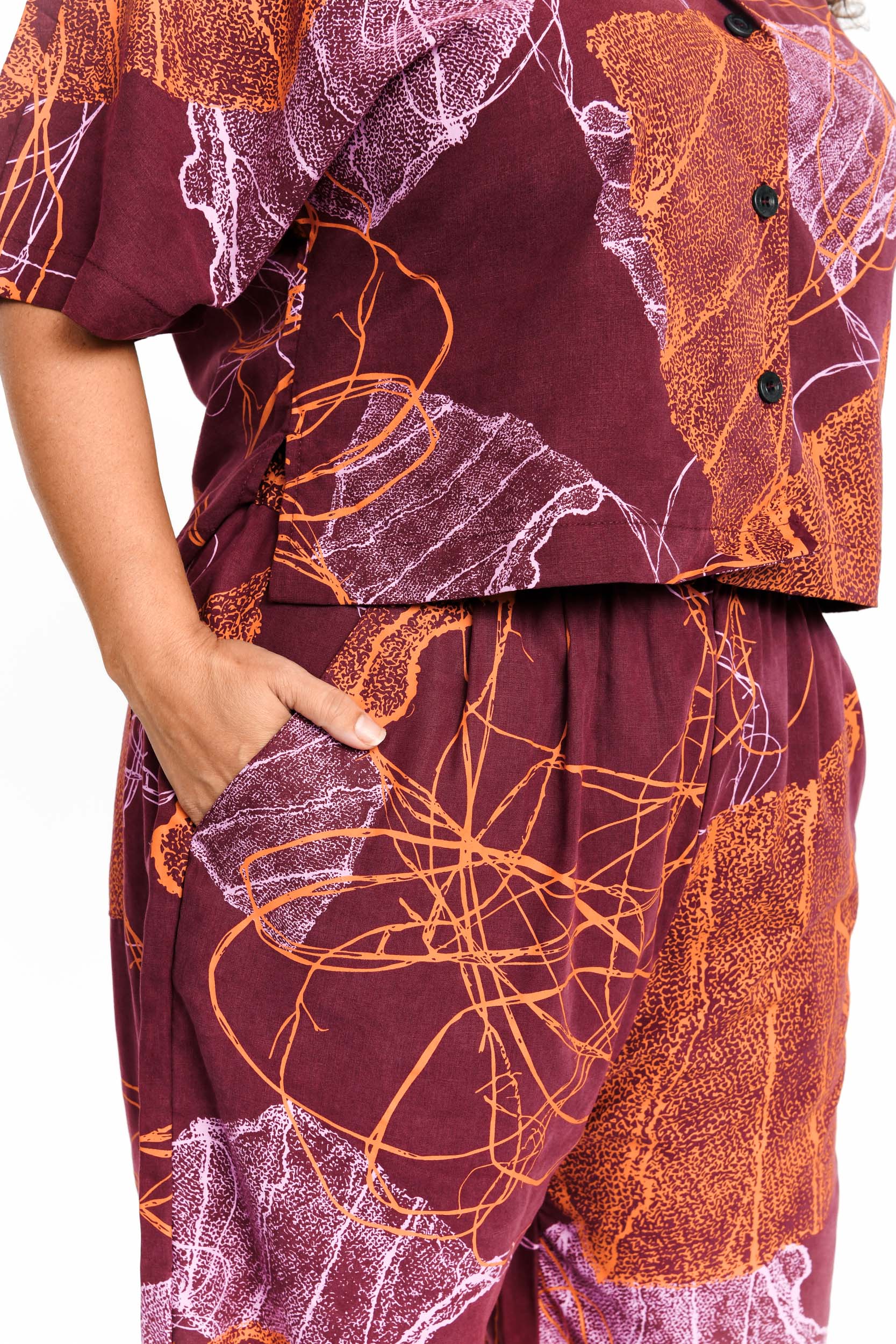 Relaxed Pants - Woven in History