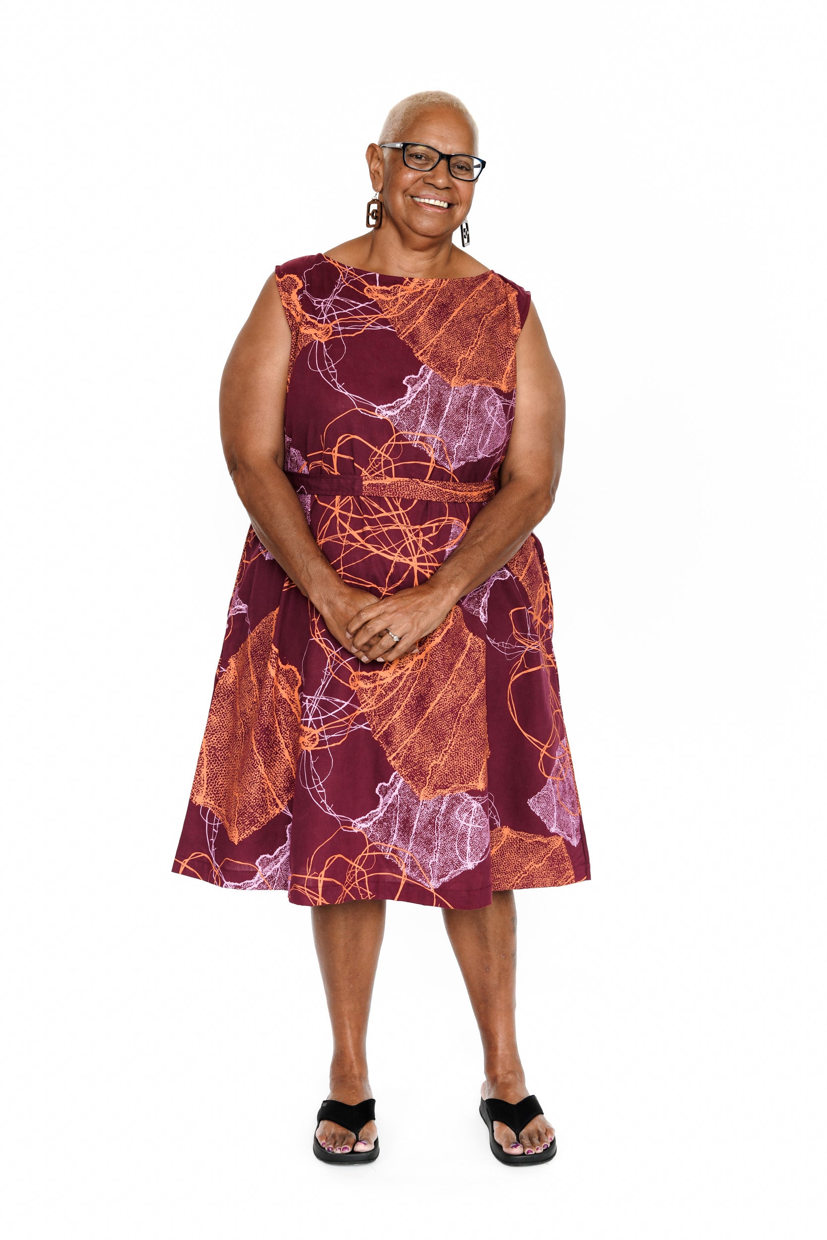 Midi Dress - Woven in History