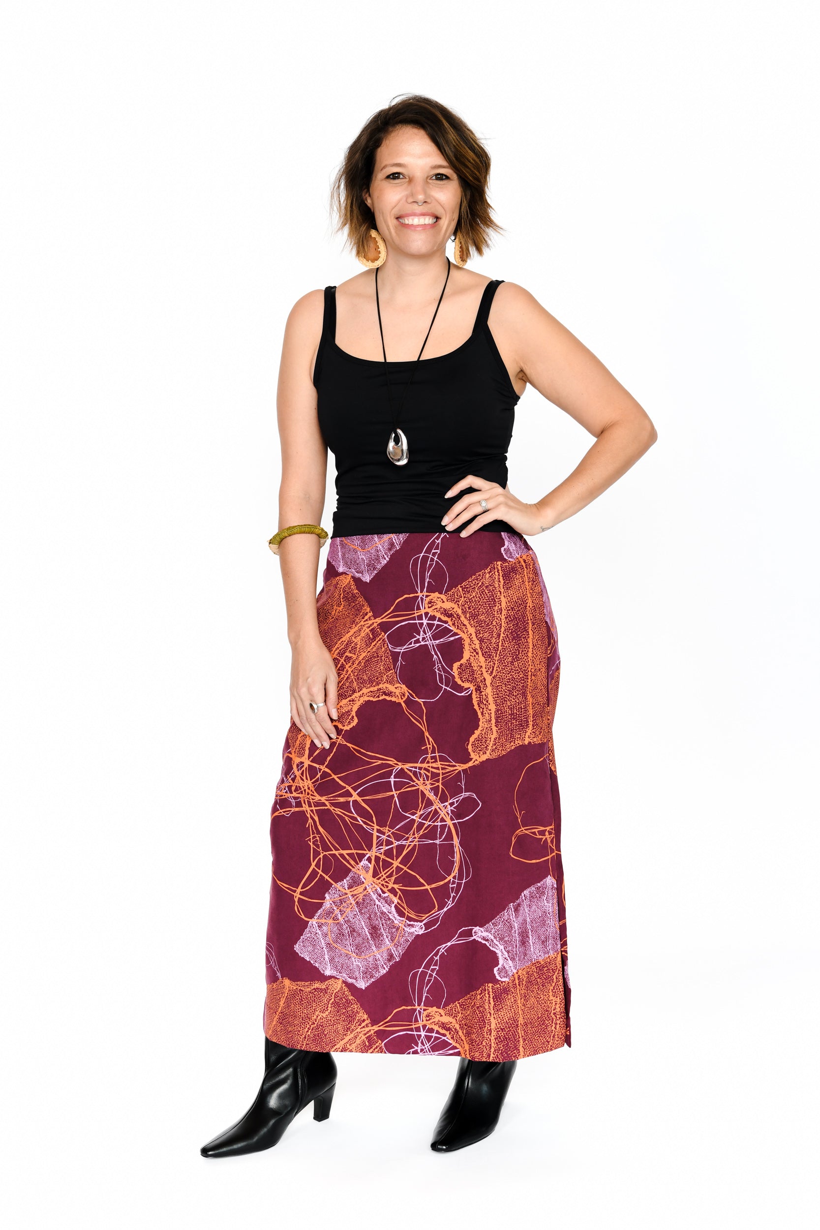 Midi Skirt - Woven in History