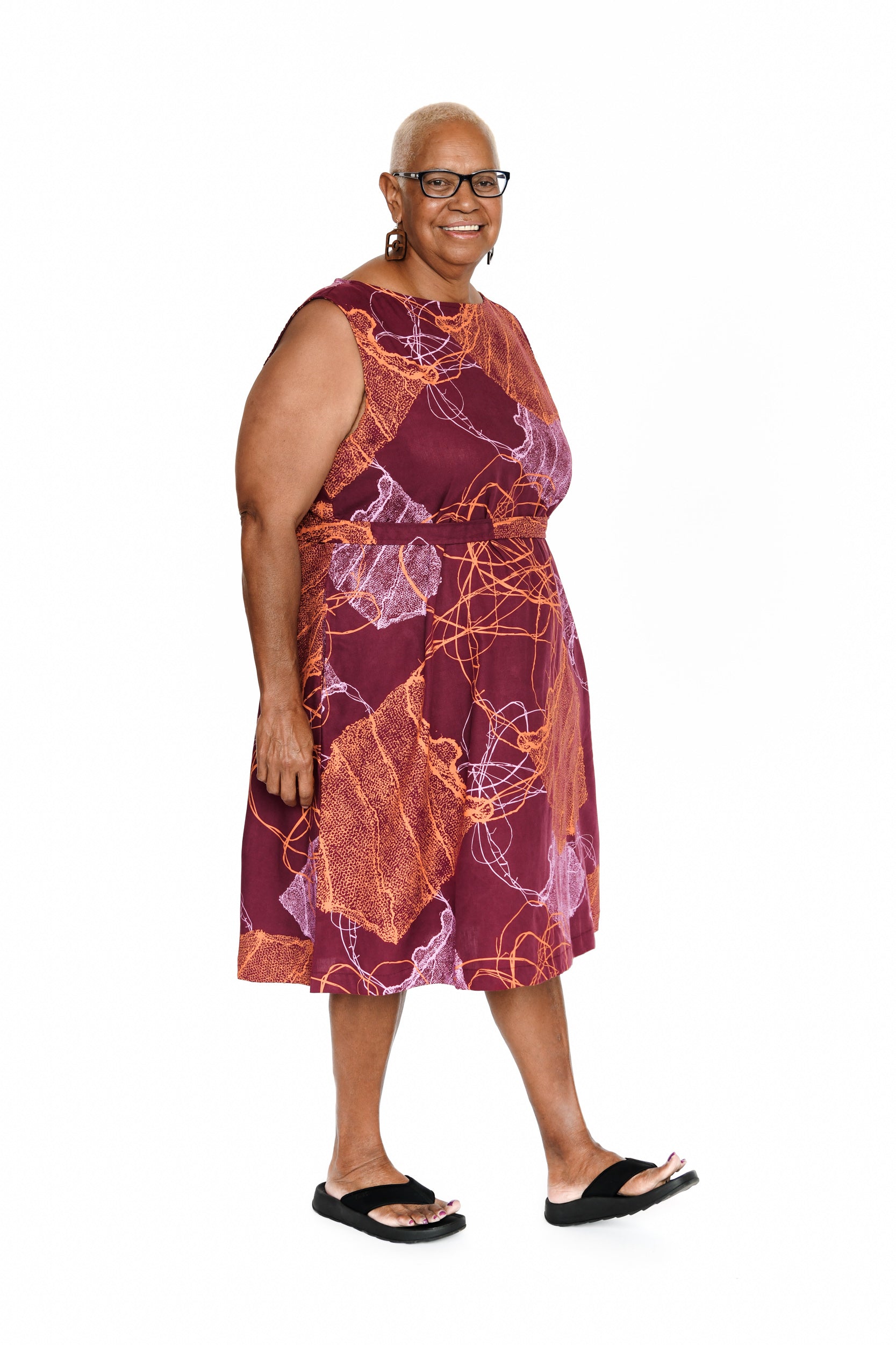 Midi Dress - Woven in History