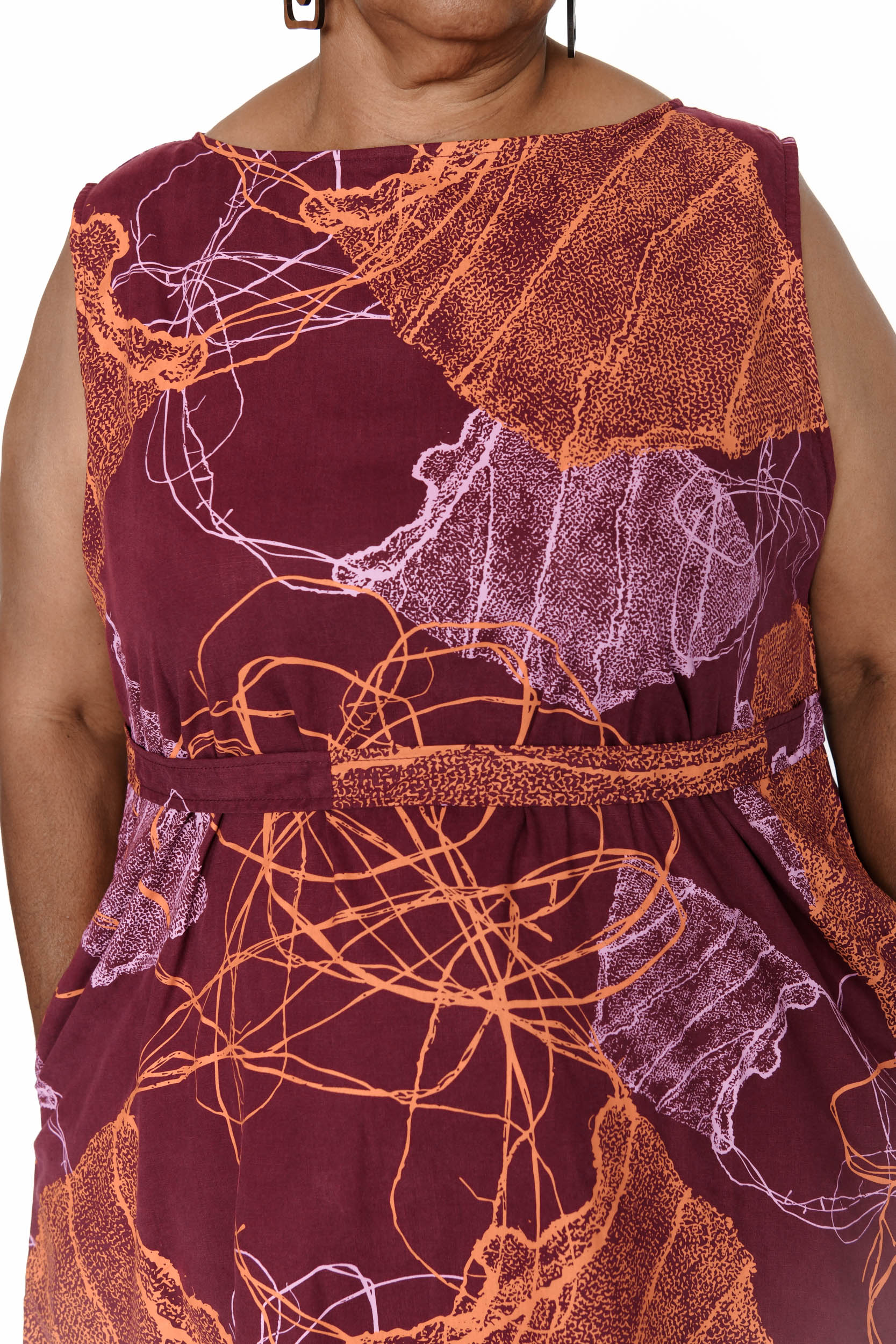 Midi Dress - Woven in History