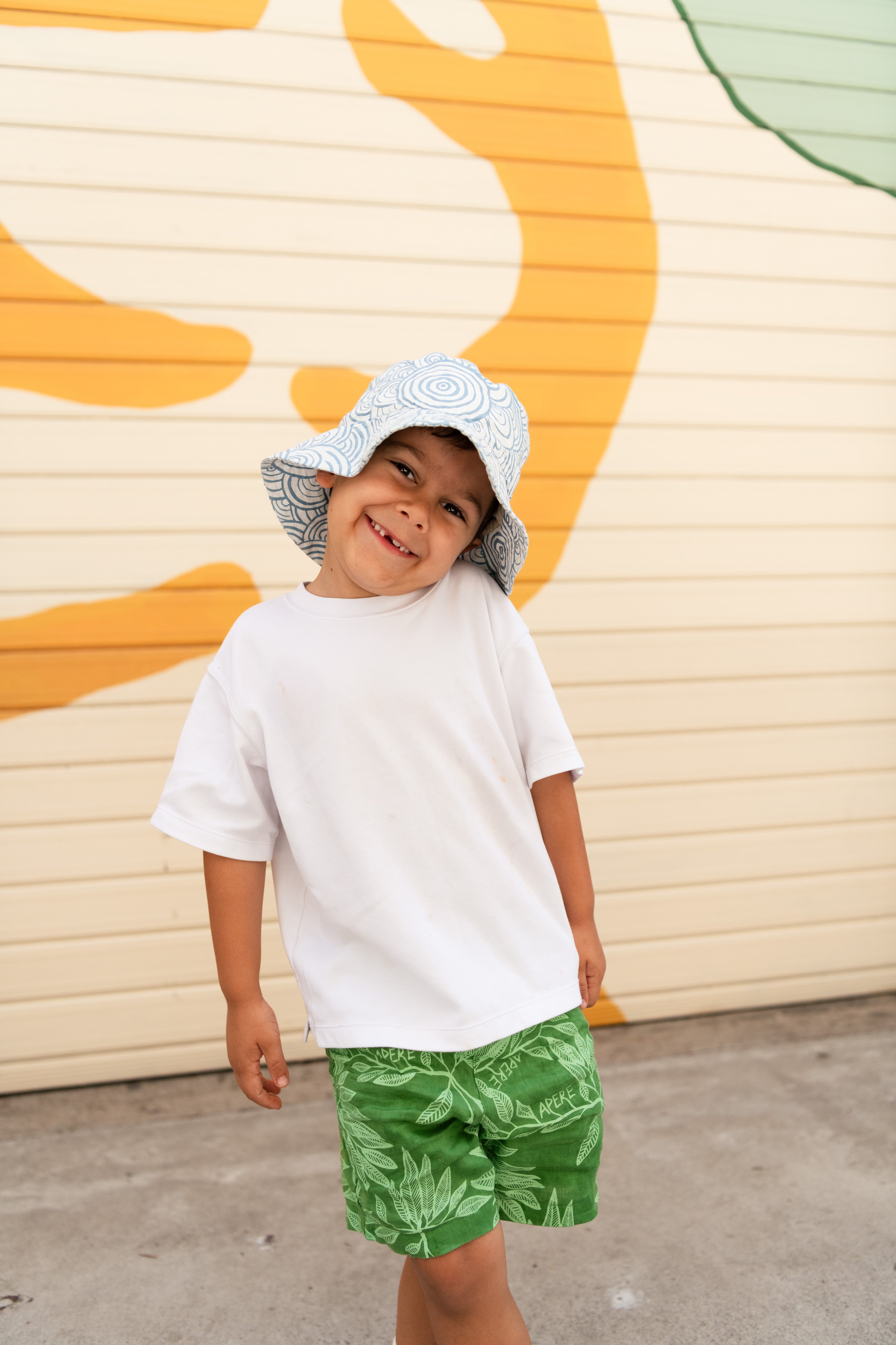 Kids Bucket Hat - Kwatye Iperte (Waterholes)