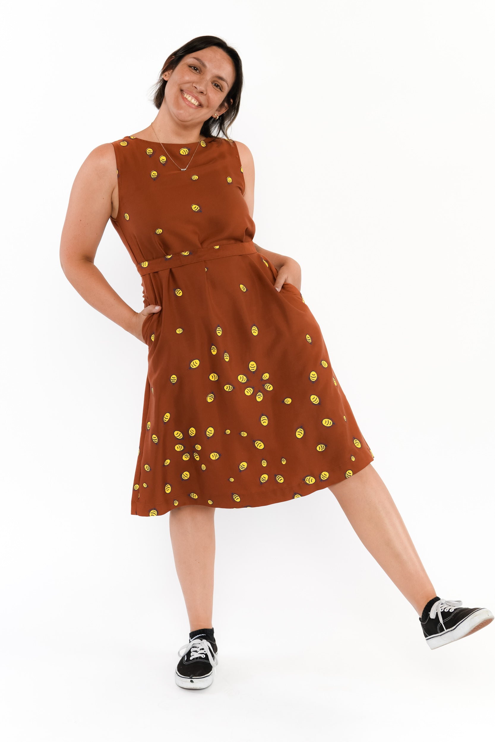Midi Dress - Yerrampe (Honey Ant)