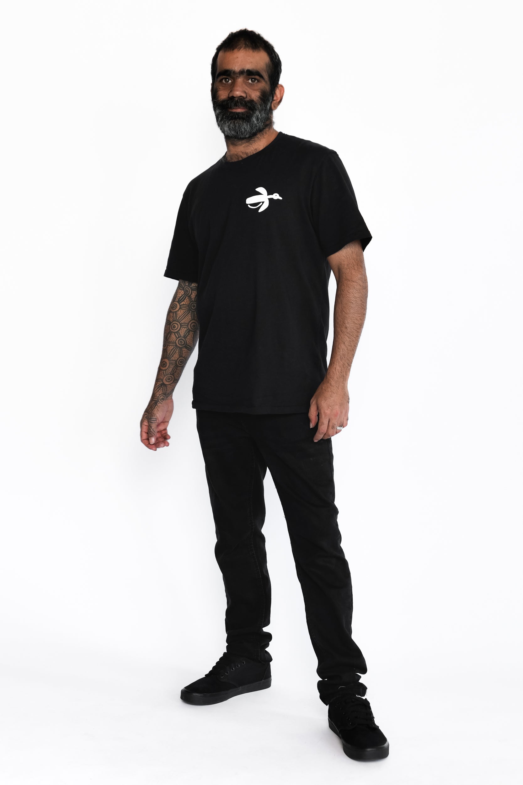 Magpie Goose T-Shirt (Black)
