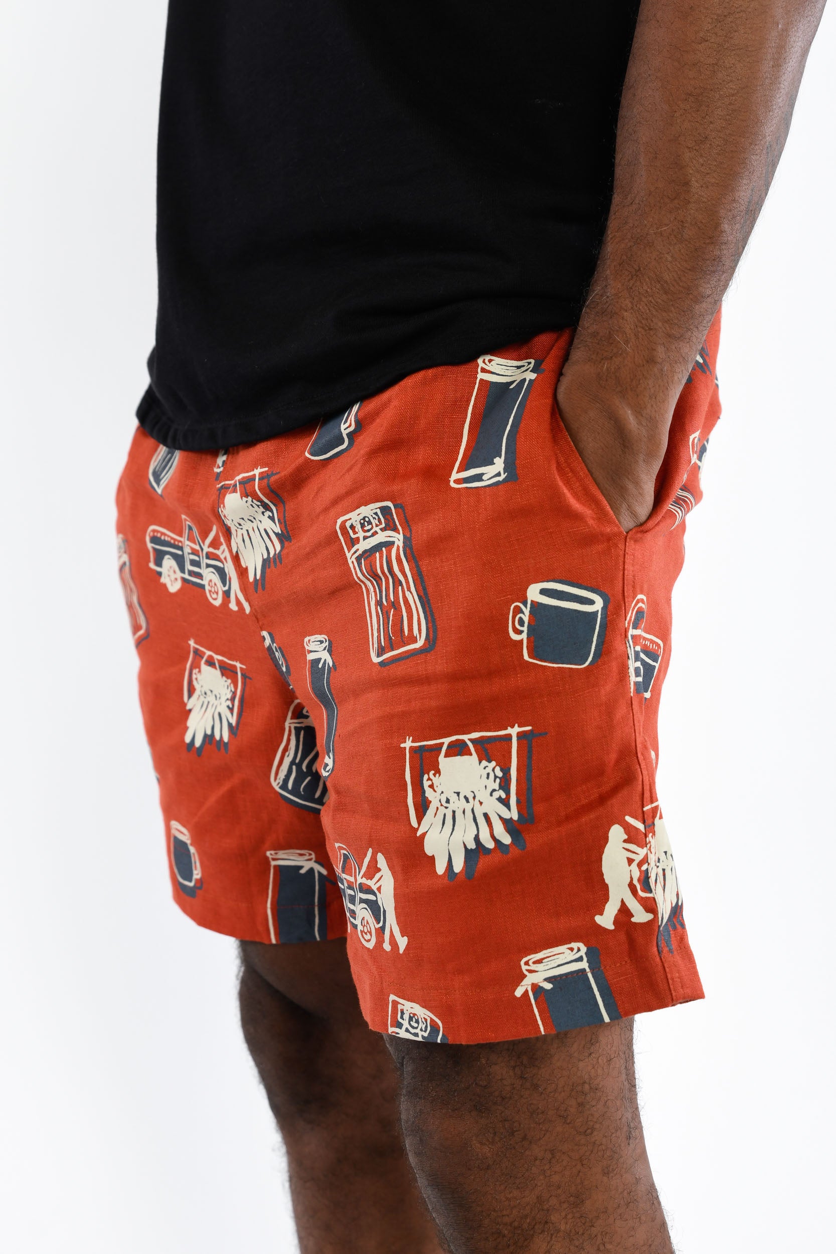 Elastic Waist Short - Camp Out