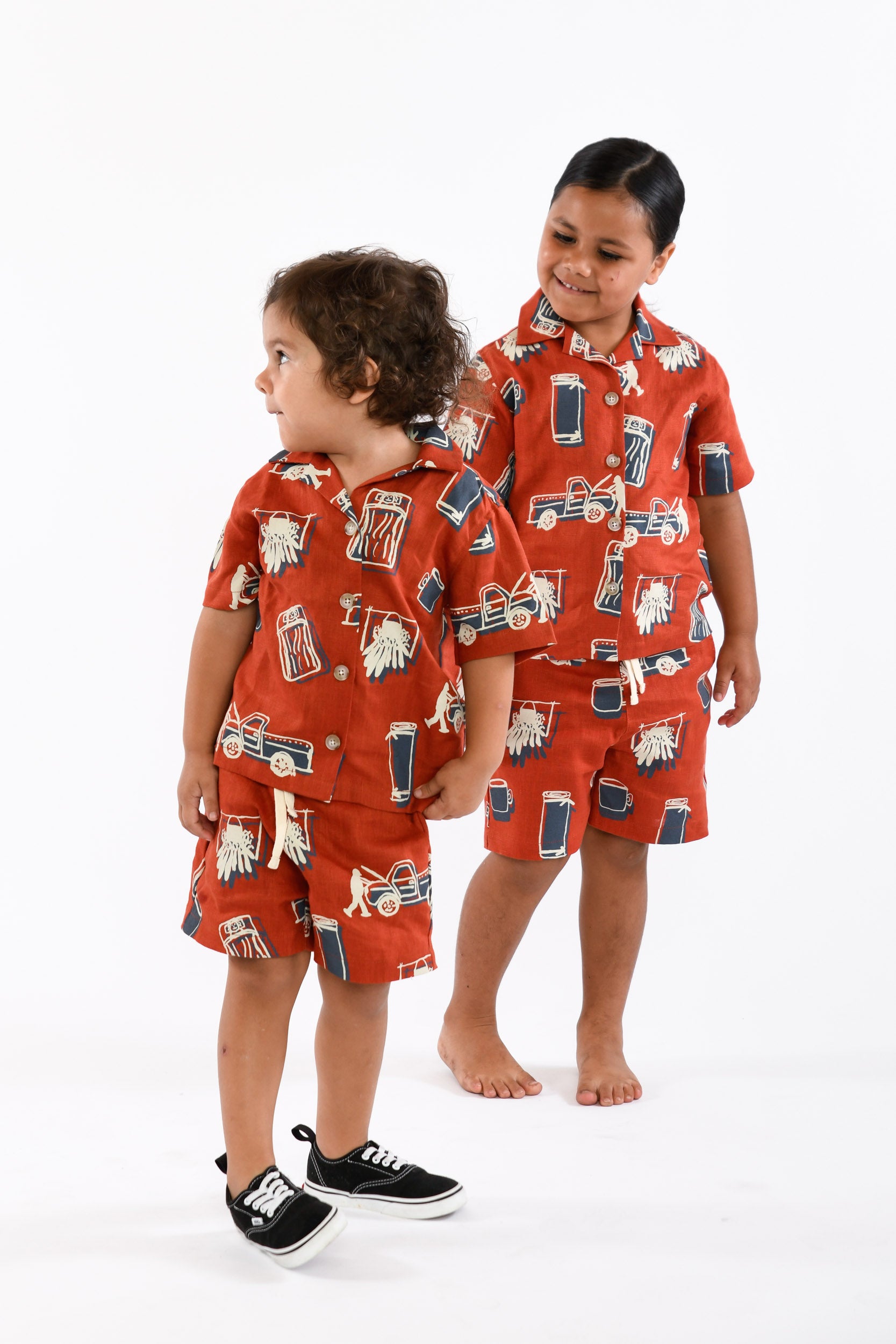Kids Shorts - Camp Out
