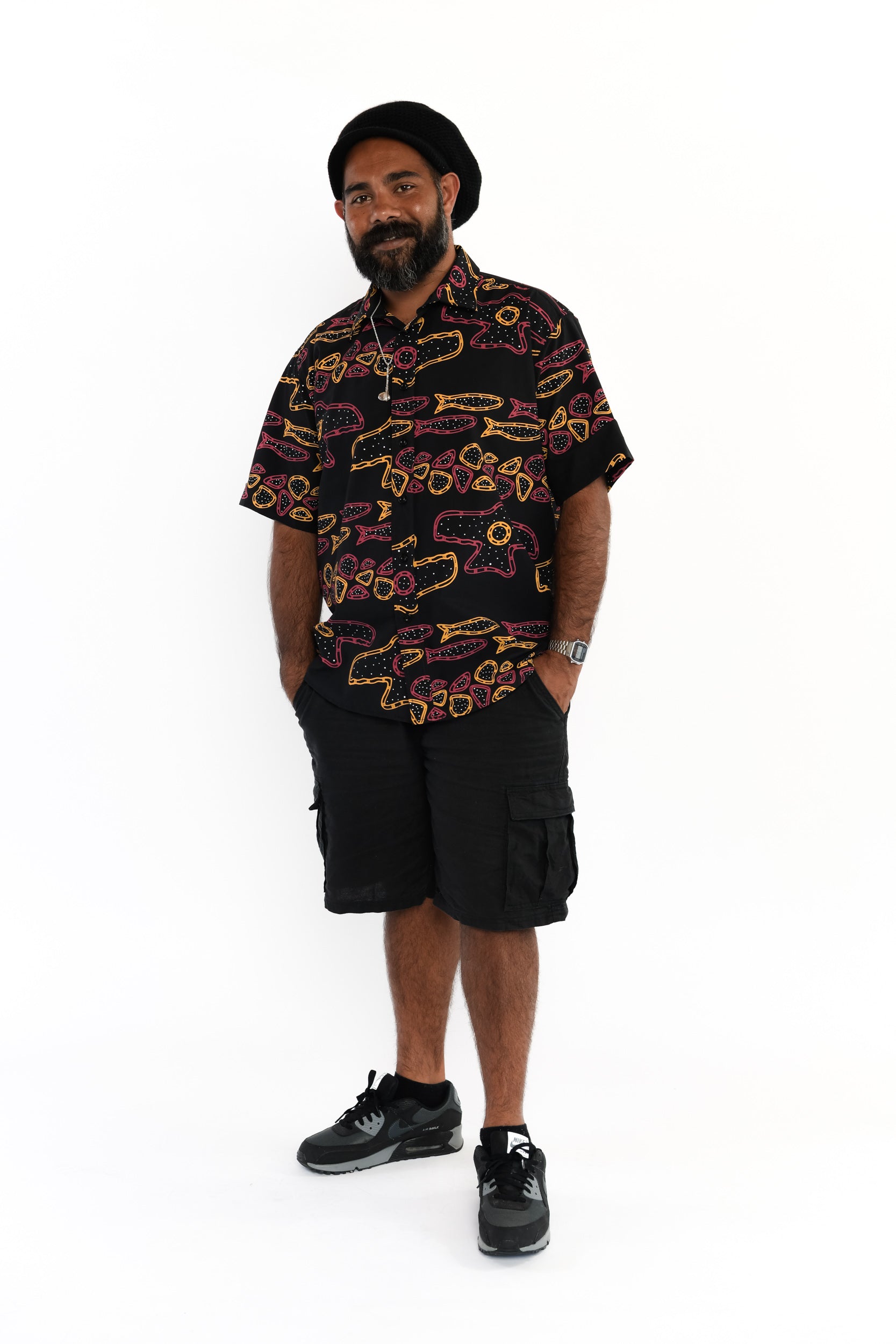 Short Sleeve Collared Shirt - My Island Home...