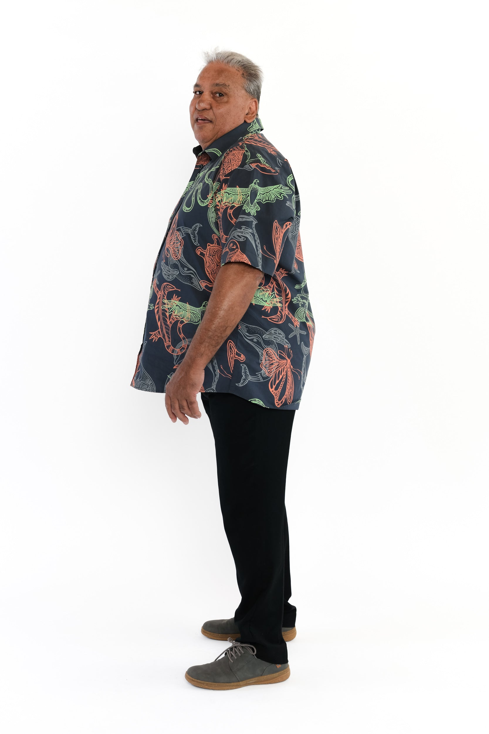 Short Sleeve Collared Shirt - Ancestral Cousins