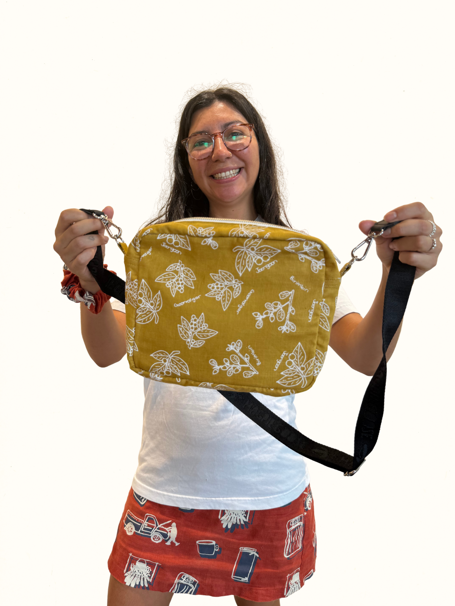 Crossbody Bag - Birimbiri, Joongoon, Goorralgar (Bush Fruits)
