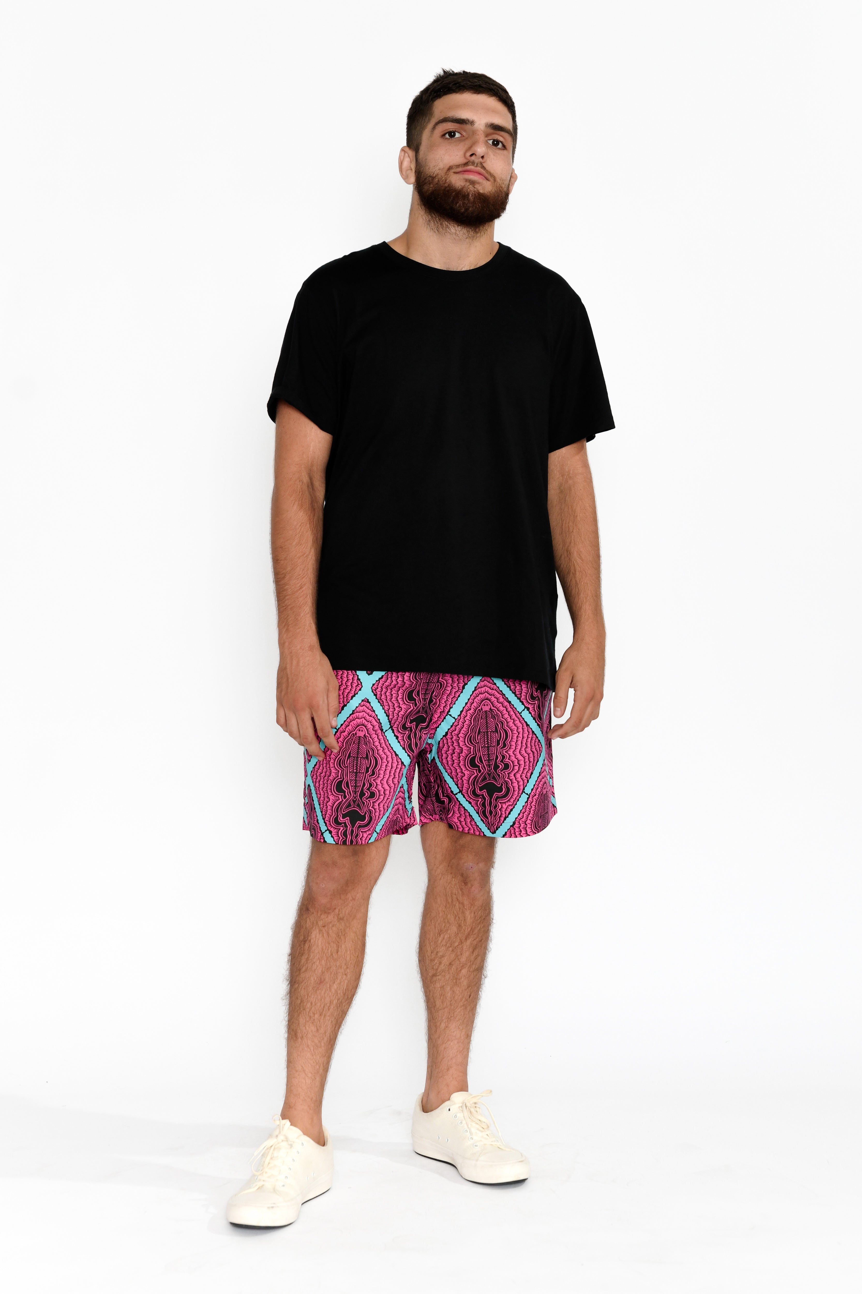 Elastic Waist Short - Odorr (Dugong) Diamond