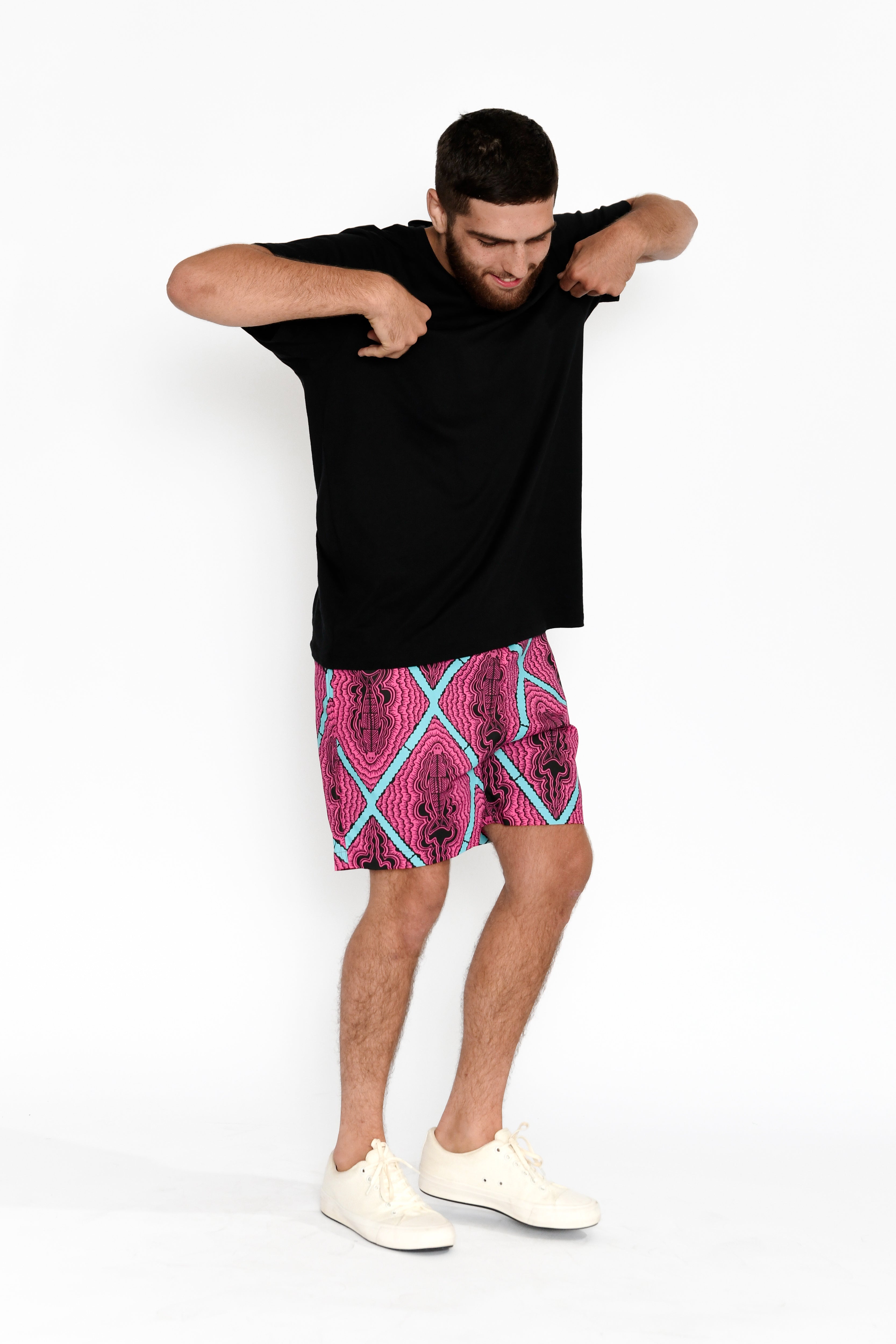 Elastic Waist Short - Odorr (Dugong) Diamond