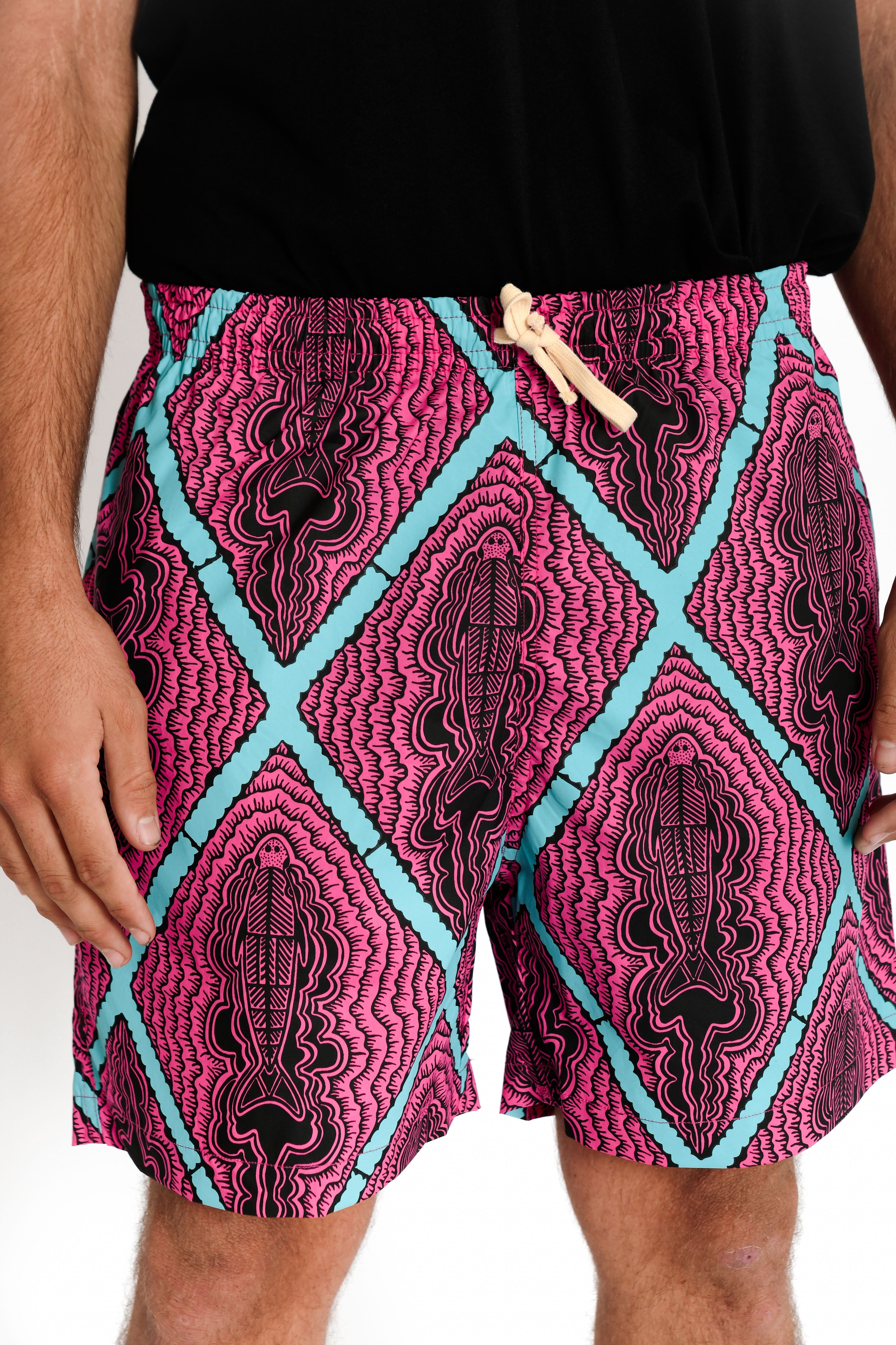 Elastic Waist Short - Odorr (Dugong) Diamond
