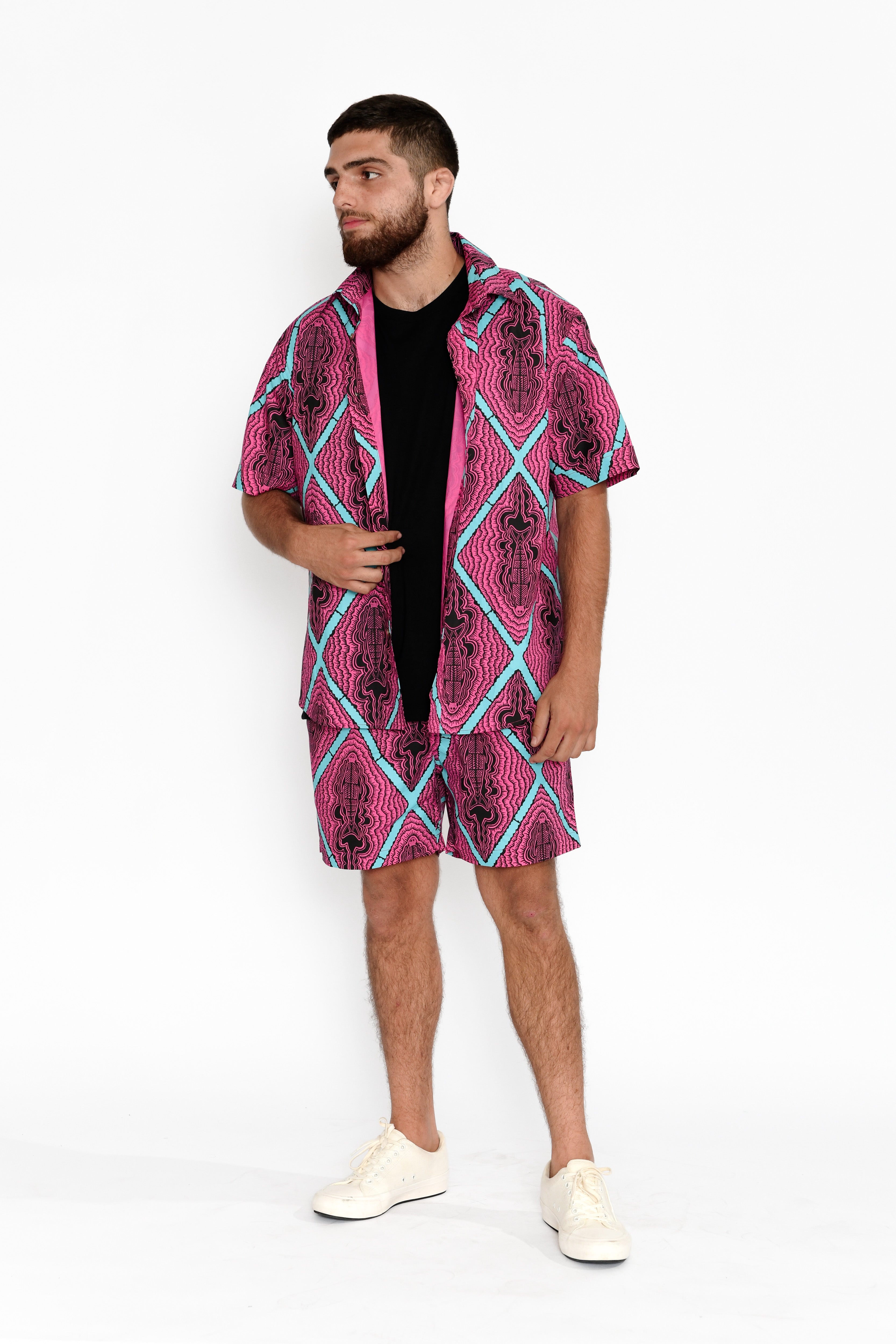 Elastic Waist Short - Odorr (Dugong) Diamond