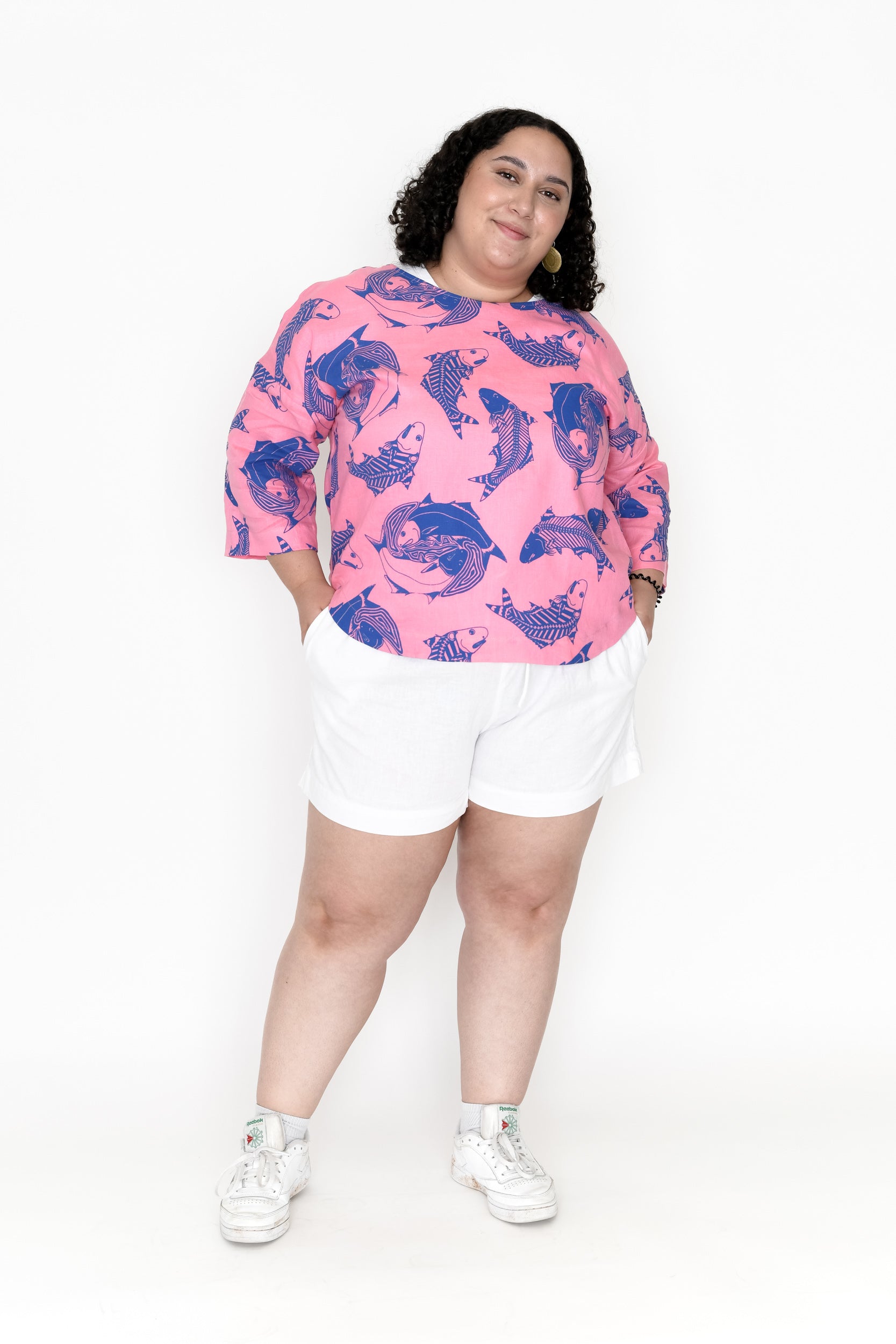 Reversible Top - Aarli (Salmon)