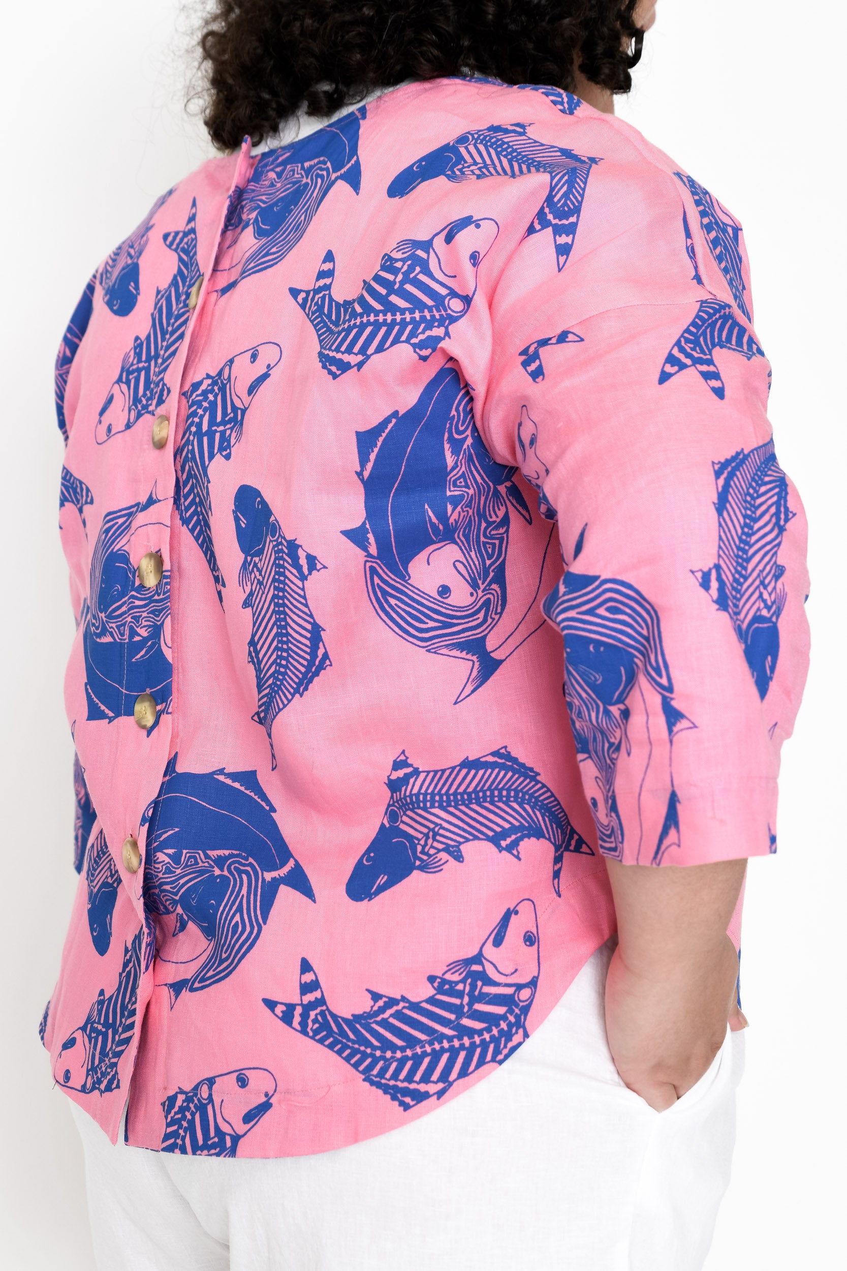 Reversible Top - Aarli (Salmon)
