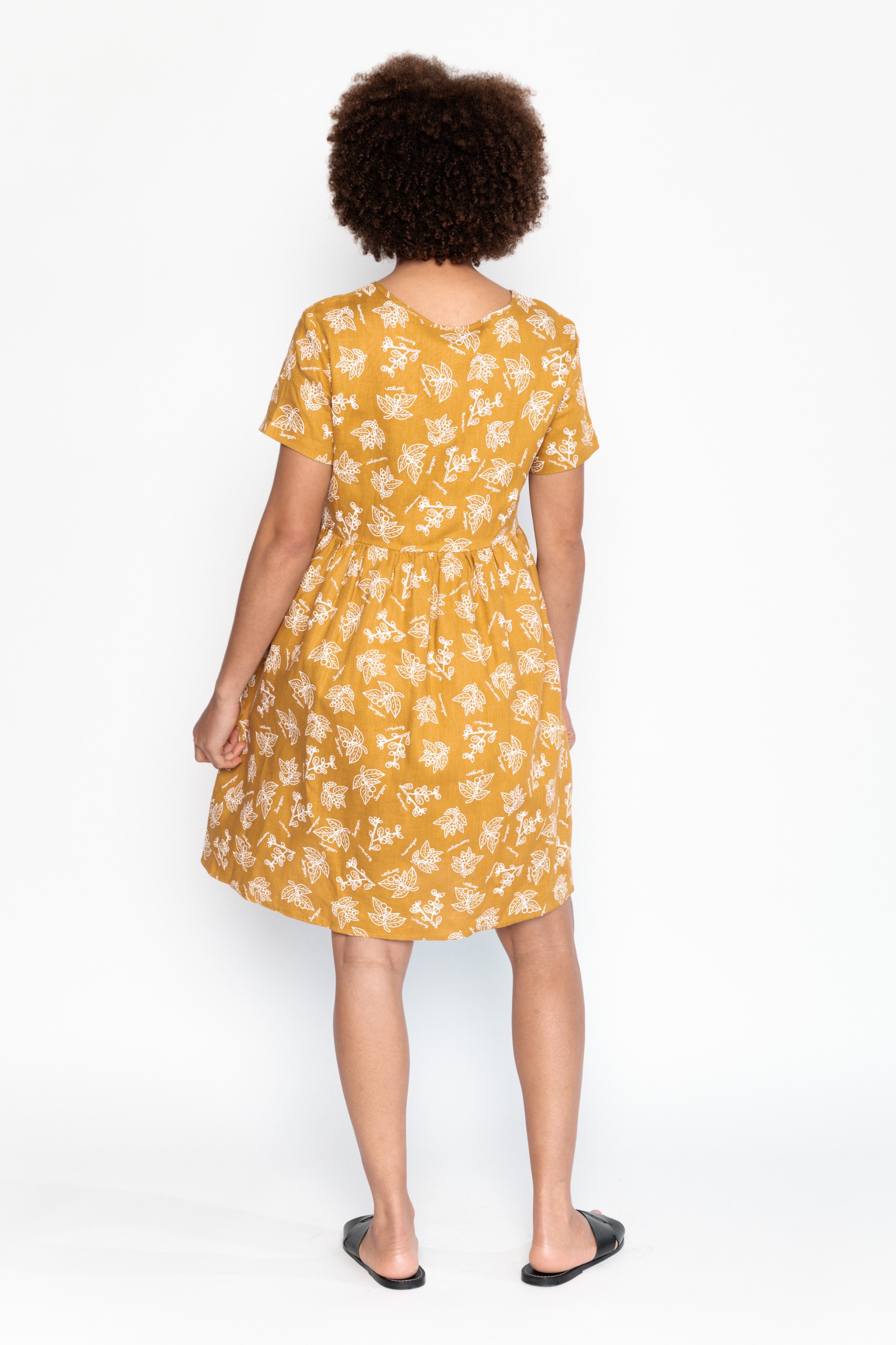 Smock Dress - Birimbiri, Joongoon, Goorralgar (Bush Fruits)