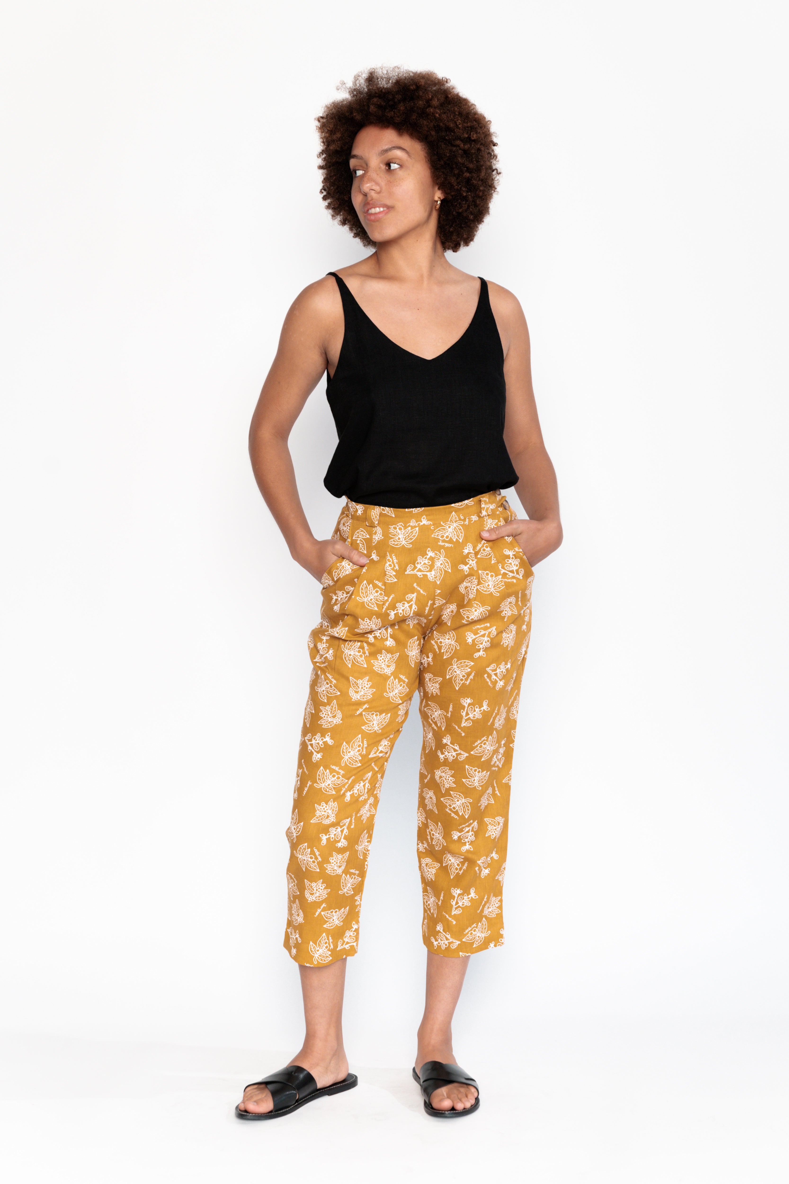 3/4 Pants - Birimbiri, Joongoon, Goorralgar (Bush Fruits)