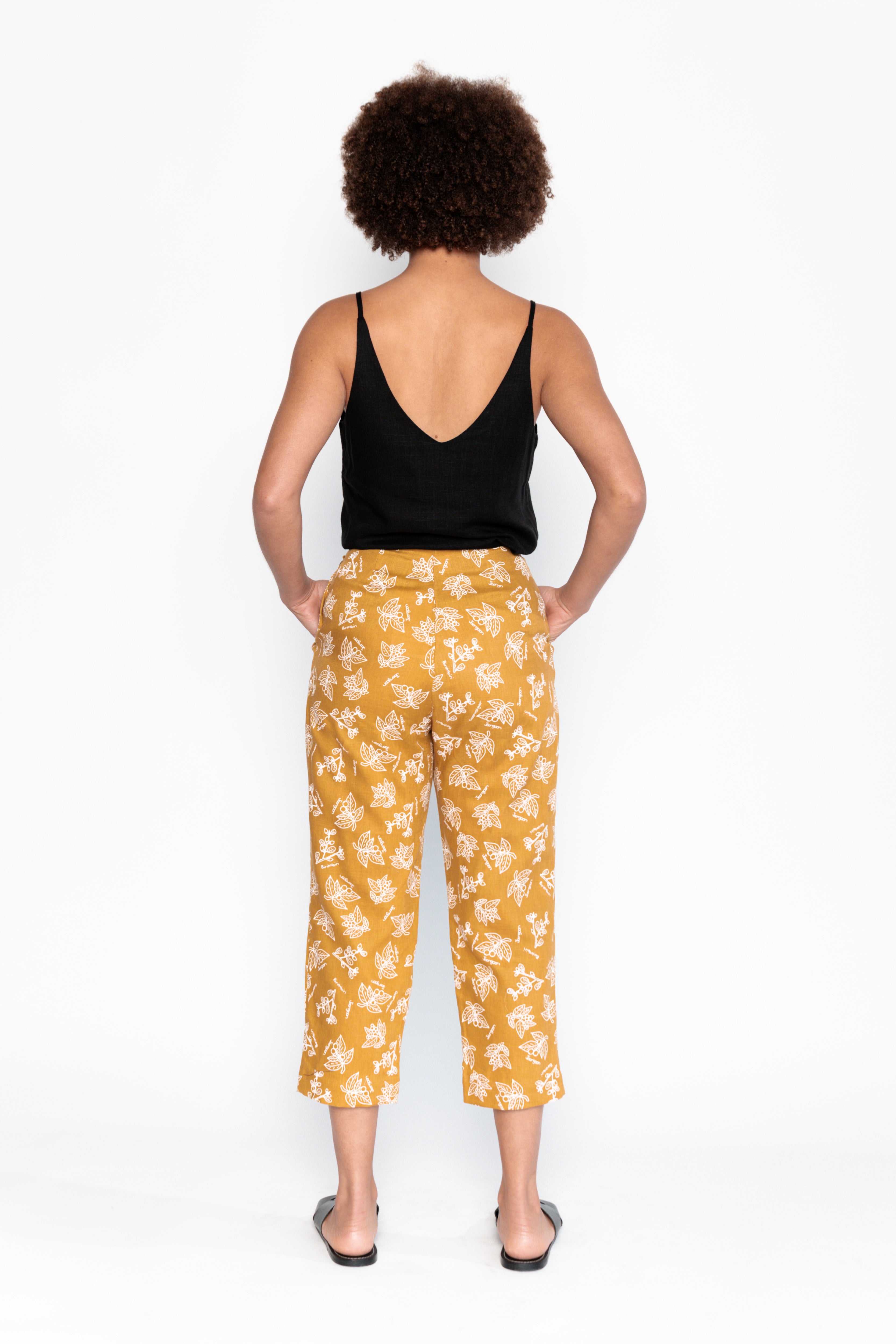 3/4 Pants - Birimbiri, Joongoon, Goorralgar (Bush Fruits)