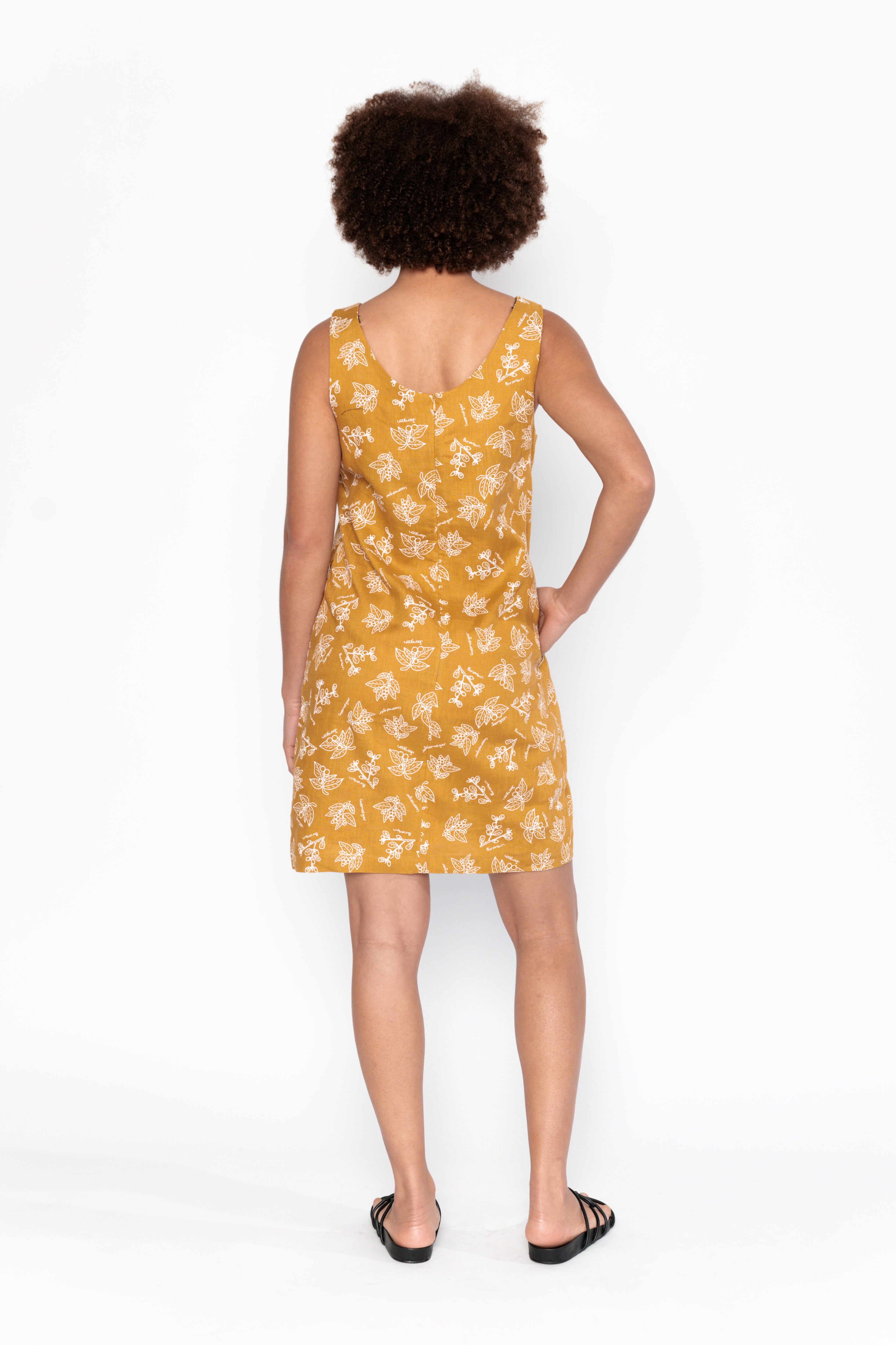 Mini Shift Dress - Birimbiri, Joongoon, Goorralgar (Bush Fruits)