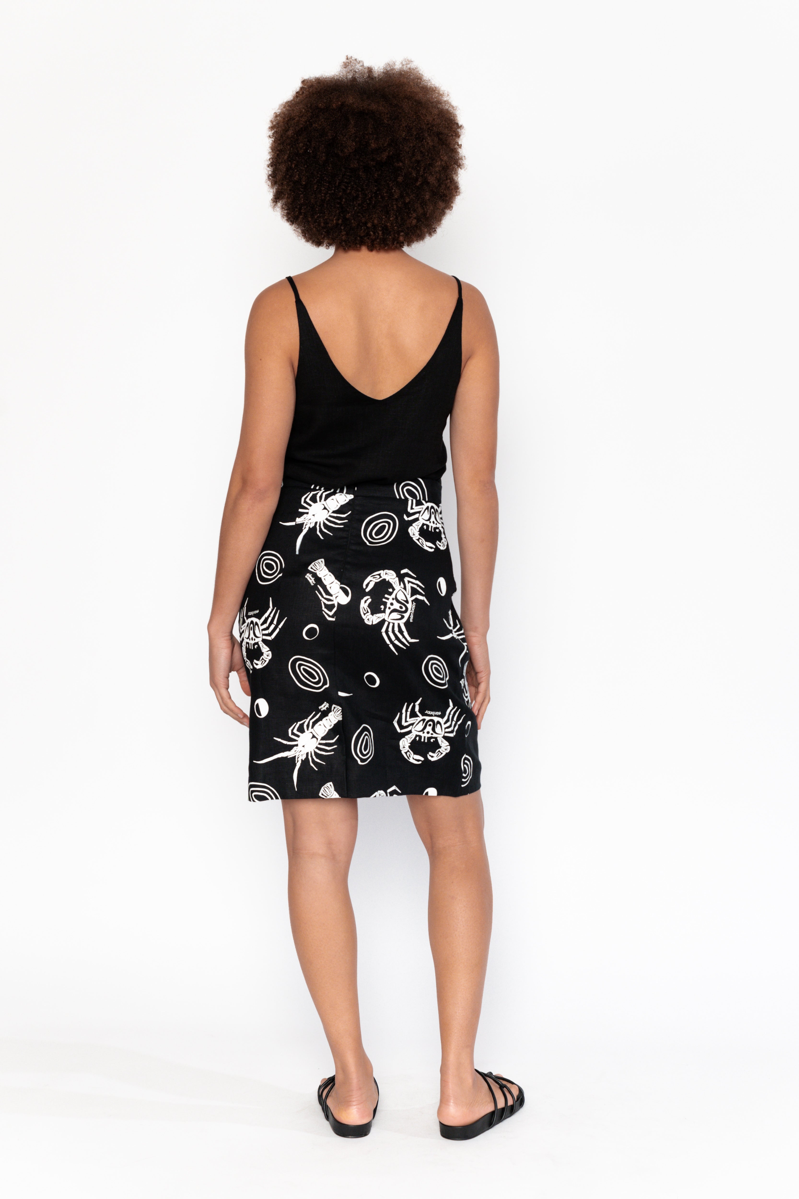 Pencil Skirt - Joodarn (Crayfish) Manboor (Ghostcrab) & The Moon