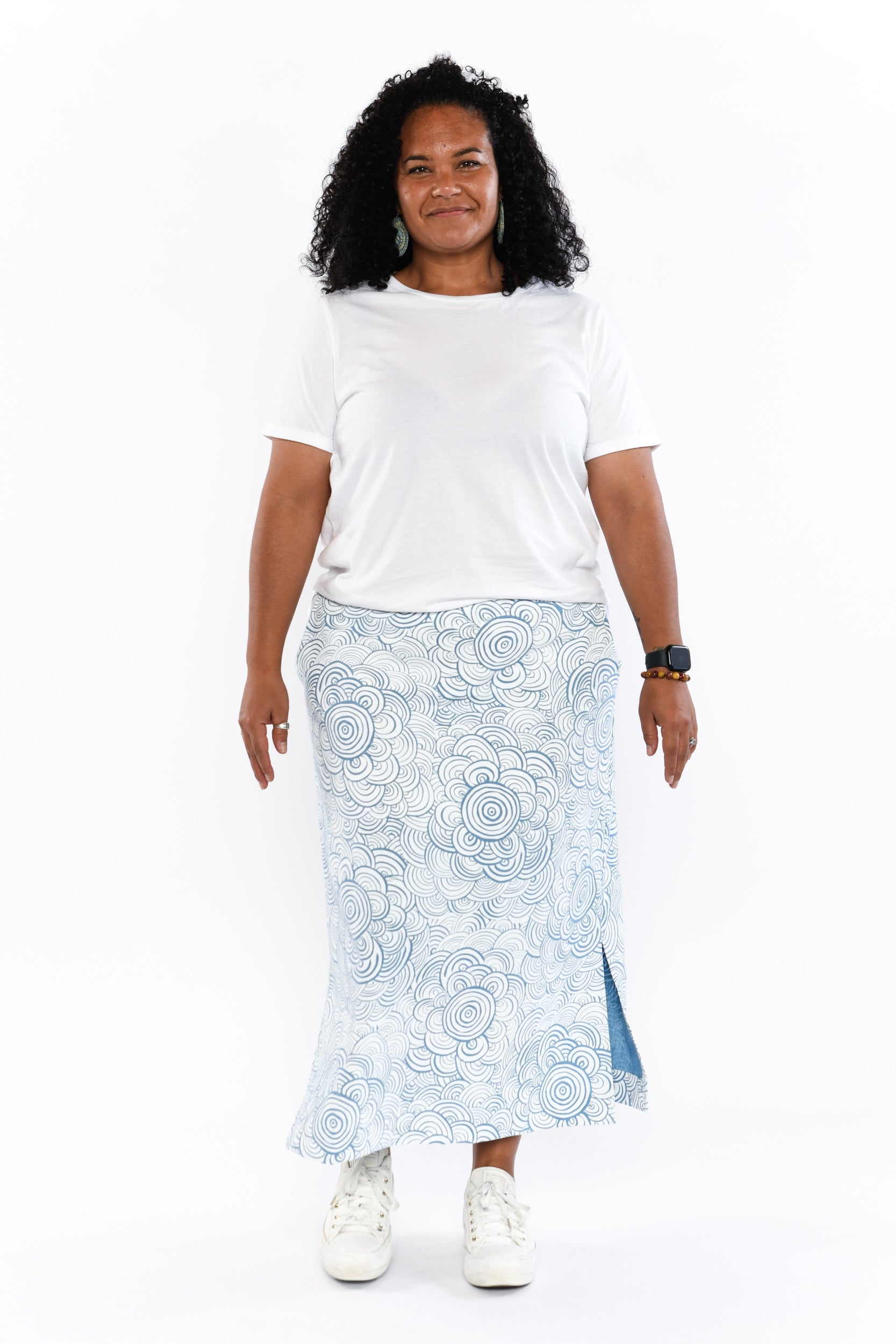 Midi Skirt - Kwatye Iperte (Waterholes)