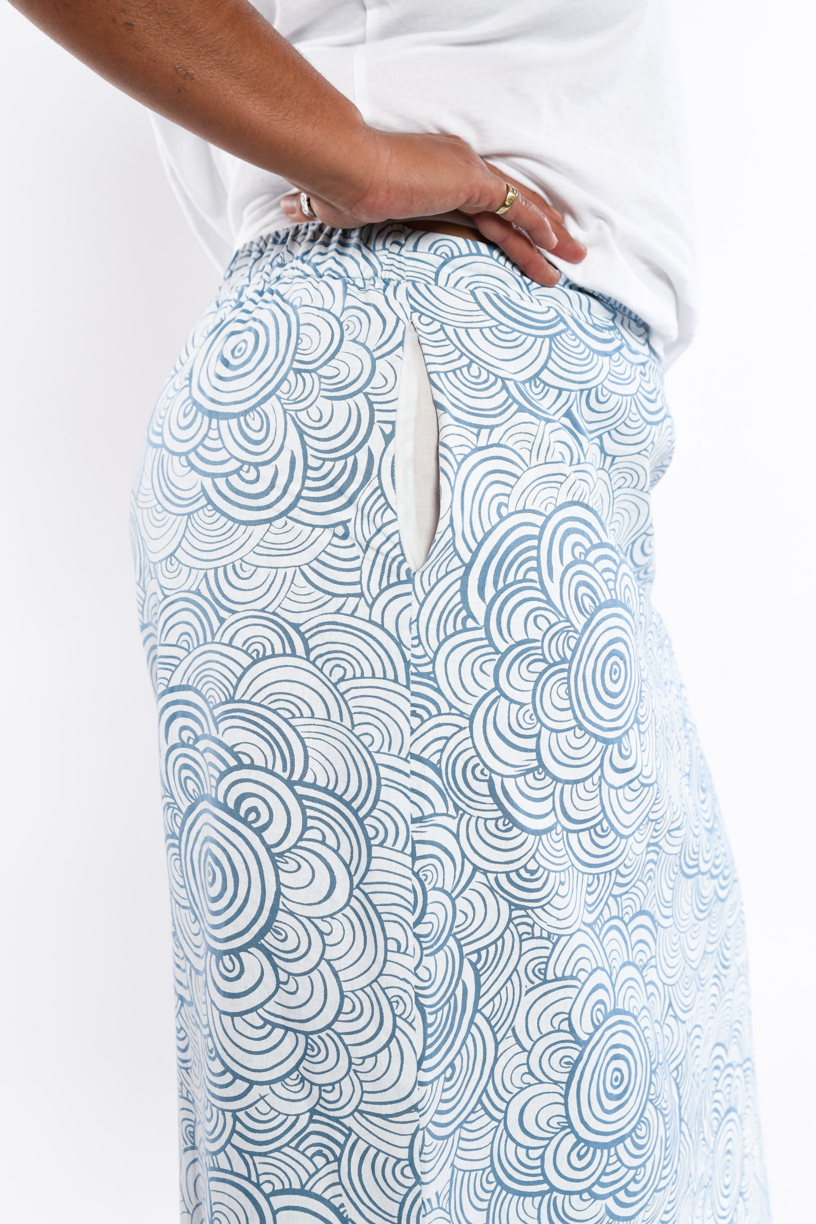 Midi Skirt - Kwatye Iperte (Waterholes)