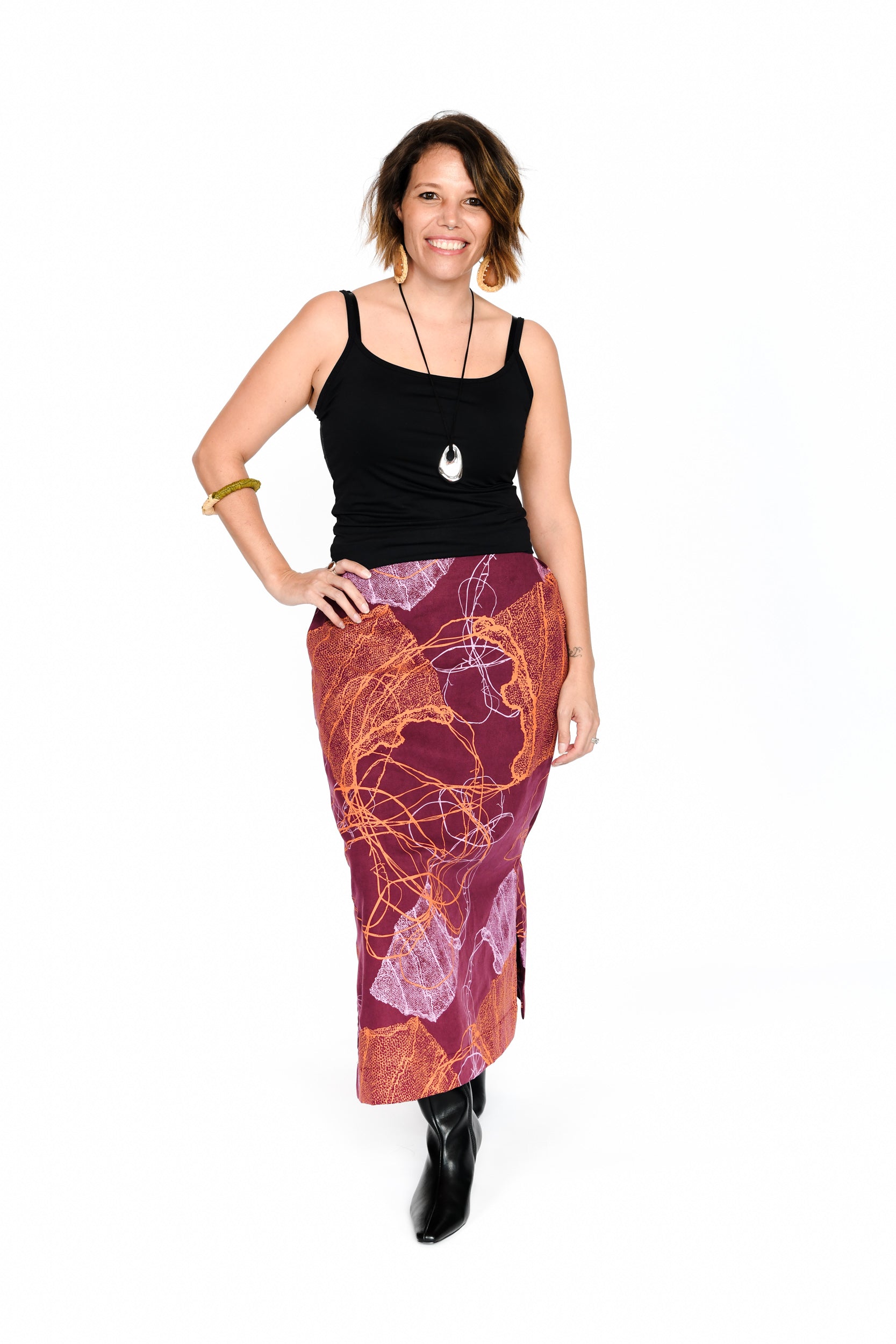 Midi Skirt - Woven in History