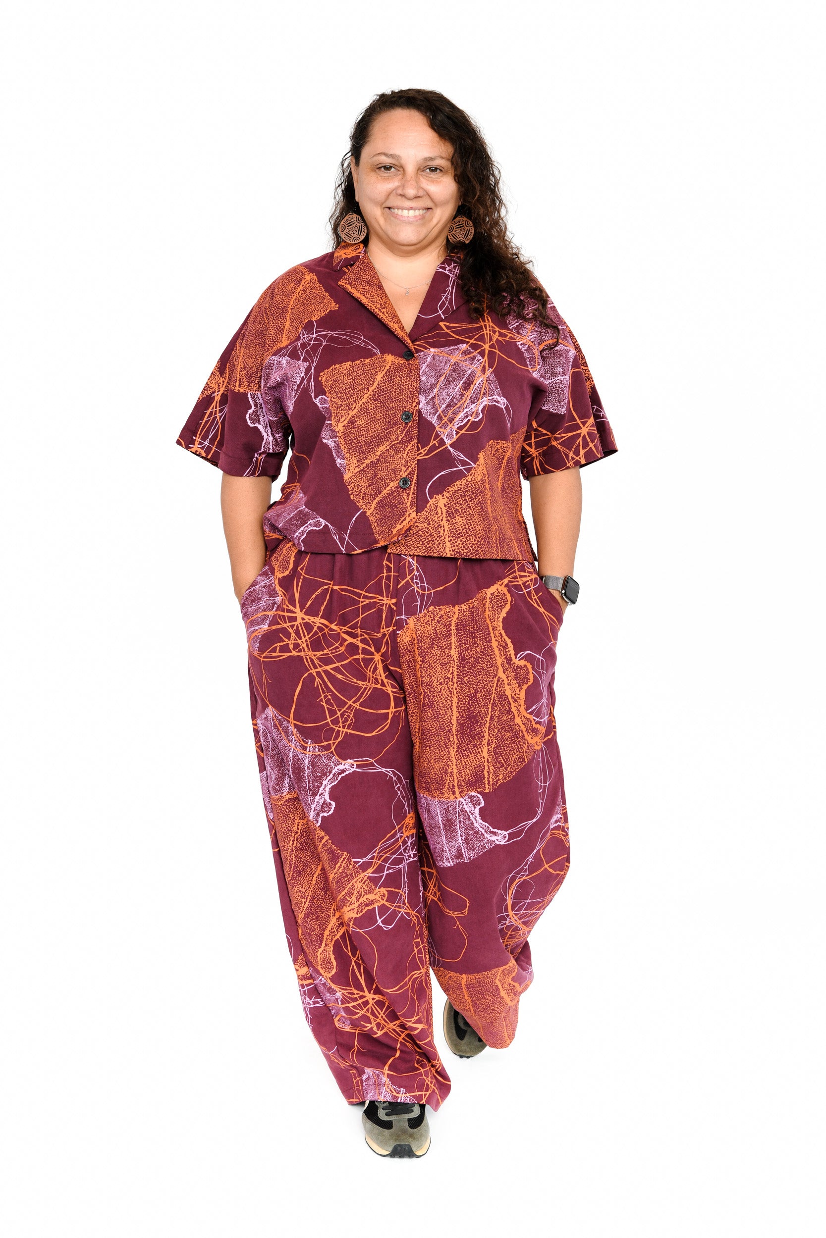 Relaxed Pants - Woven in History