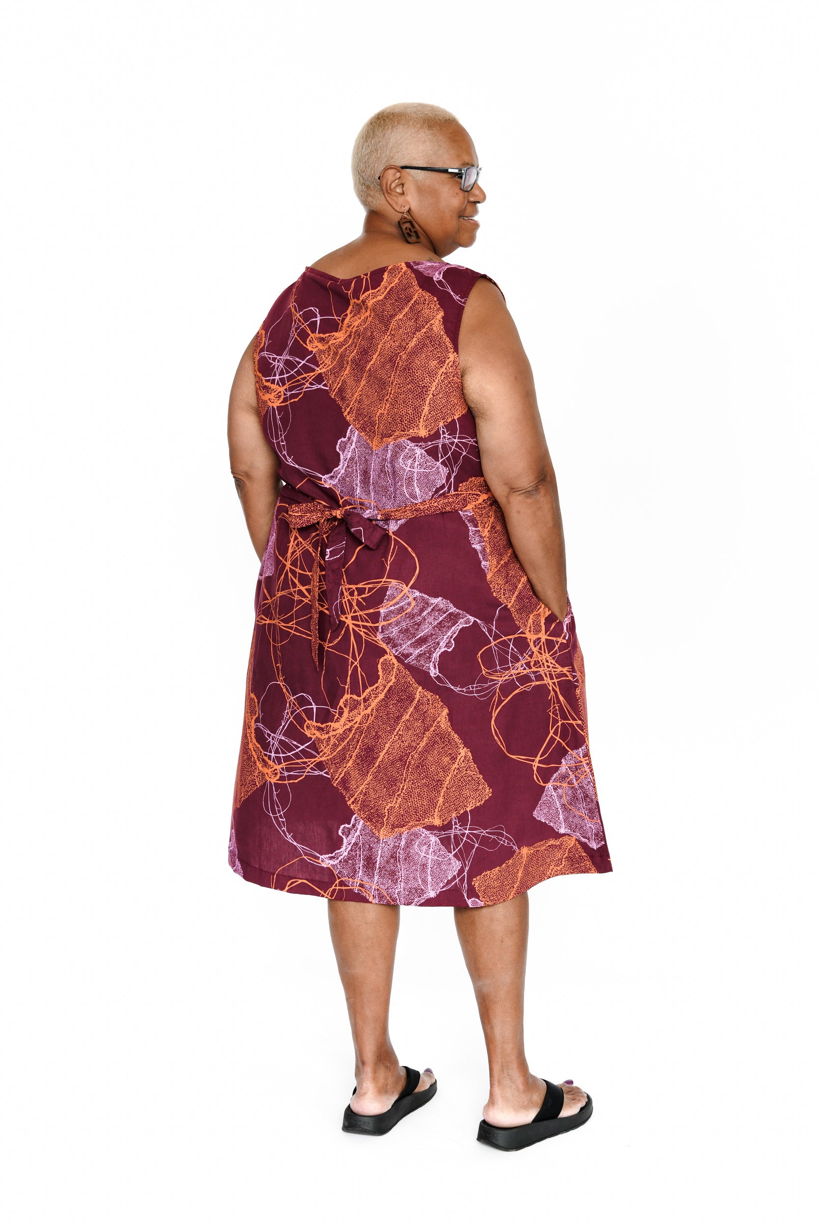 Midi Dress - Woven in History