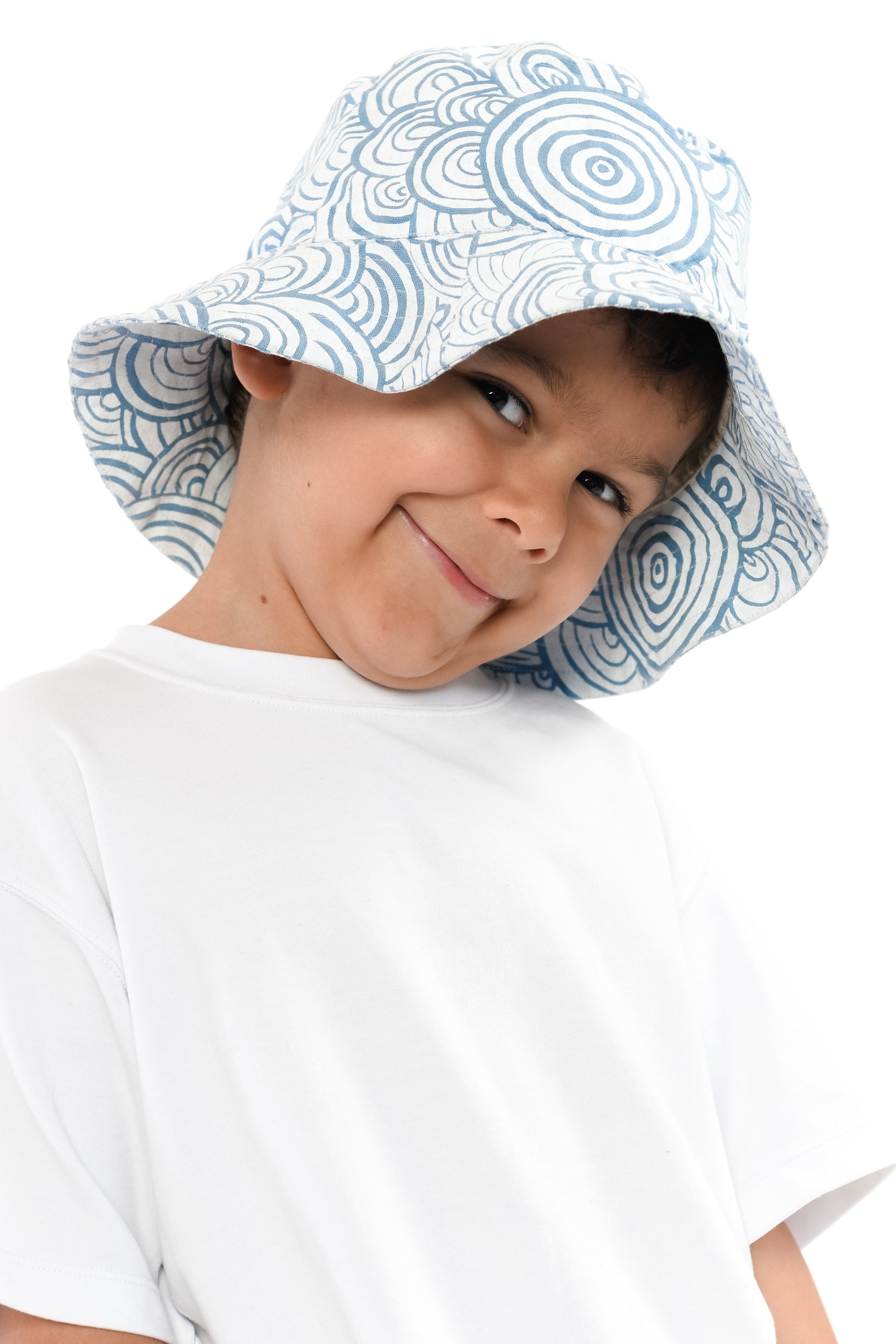 Kids Bucket Hat - Kwatye Iperte (Waterholes)