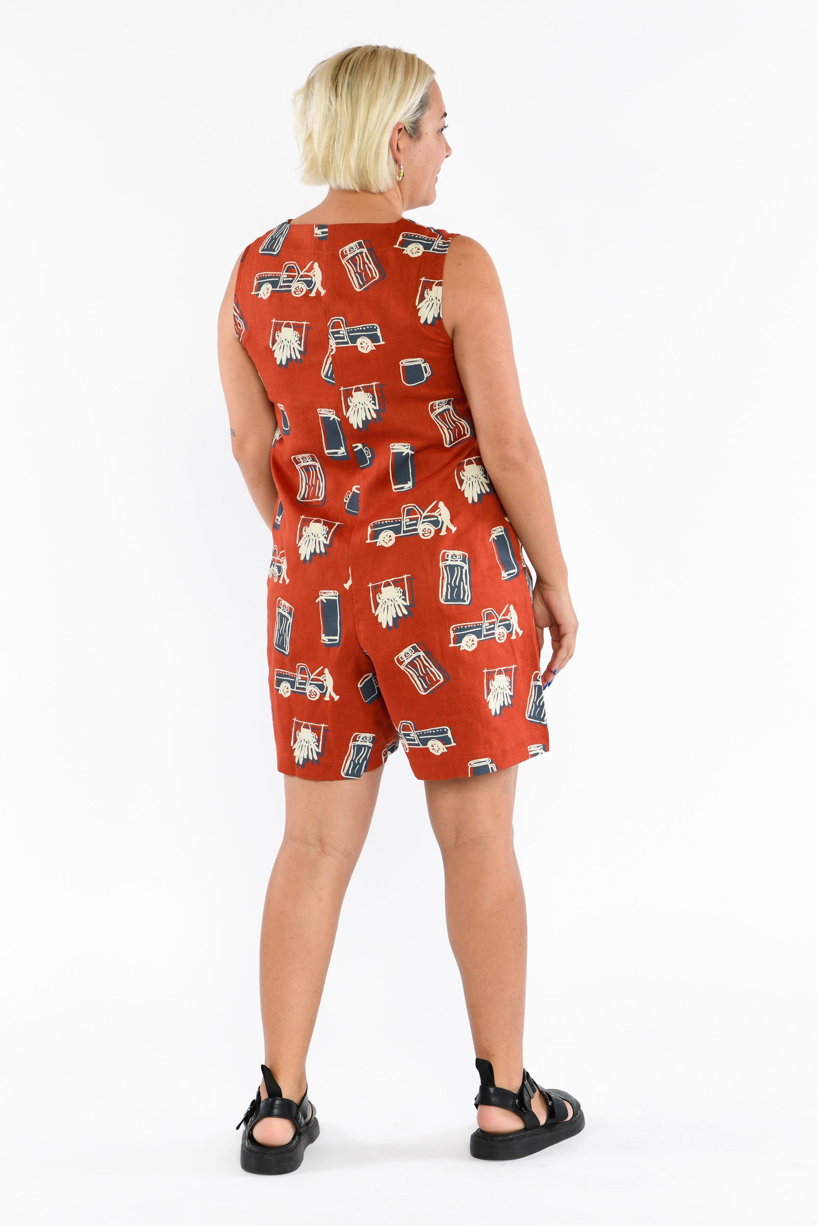 Sleeveless Playsuit - Camp Out