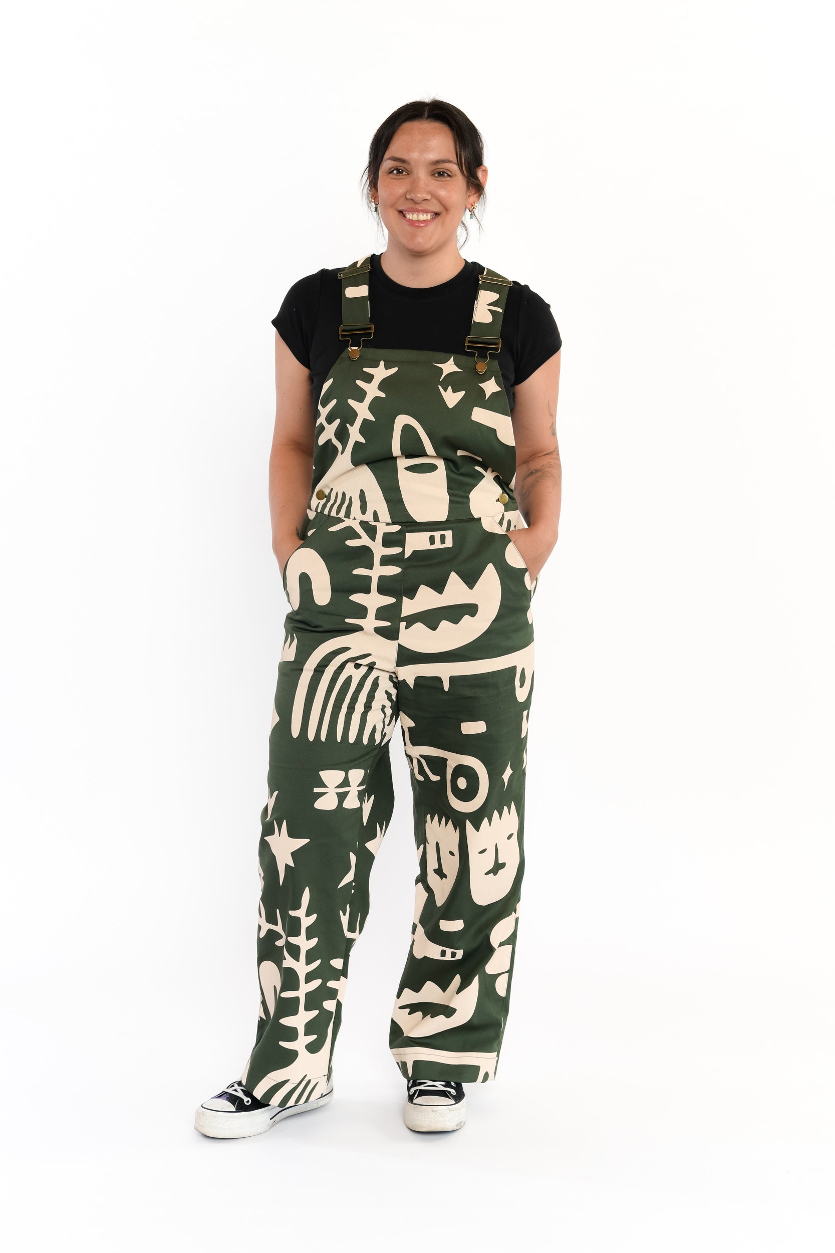 Aretha Brown Overalls