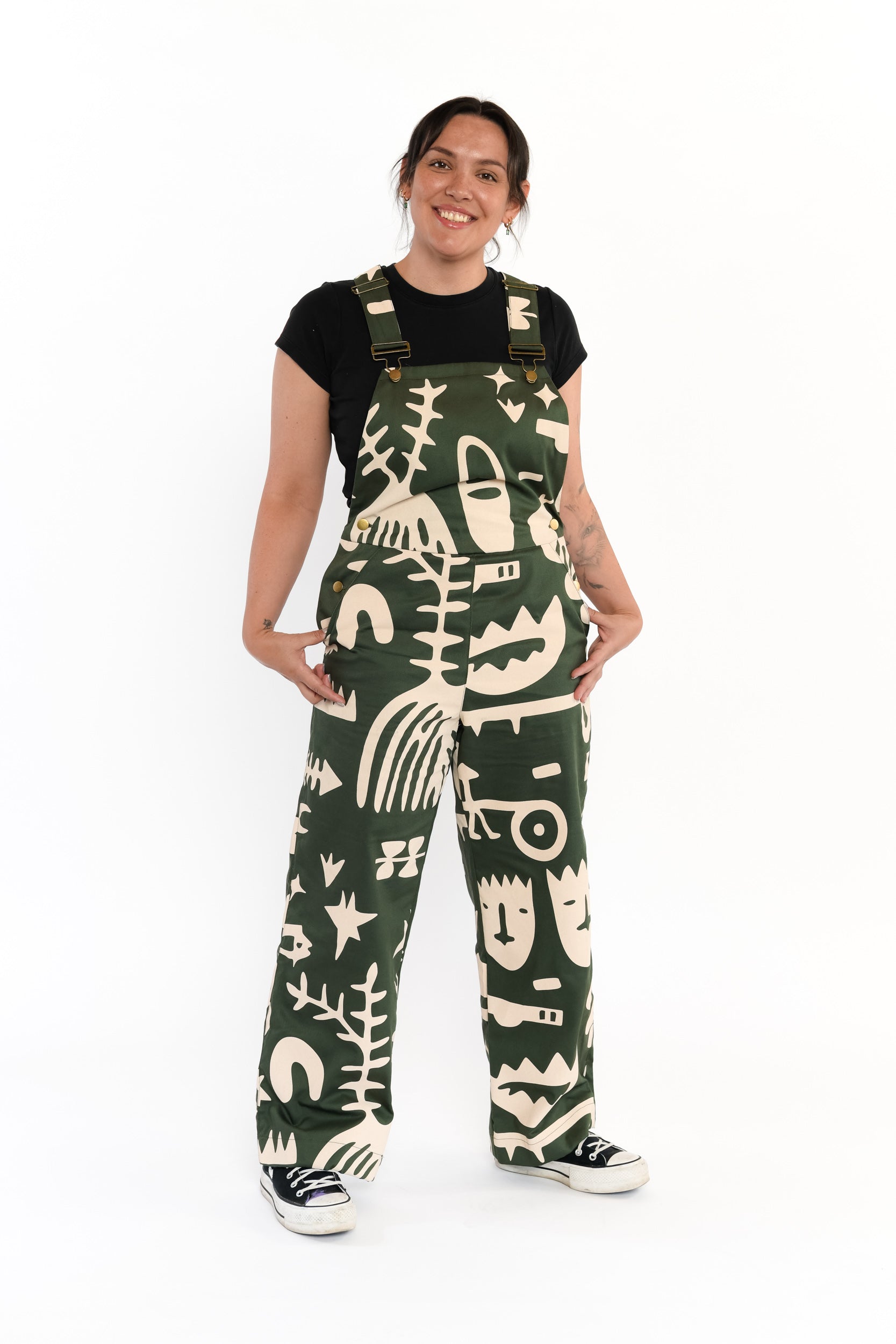 Aretha Brown Overalls