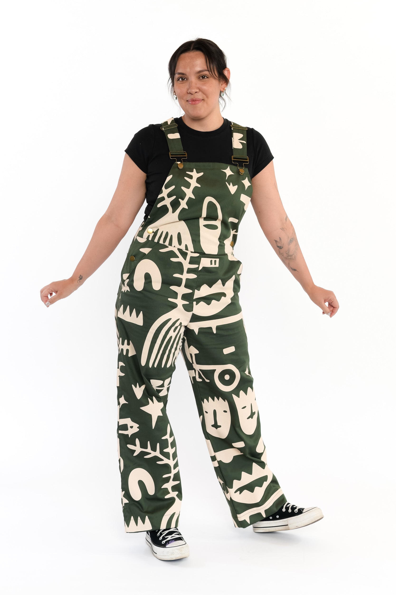 Aretha Brown Overalls