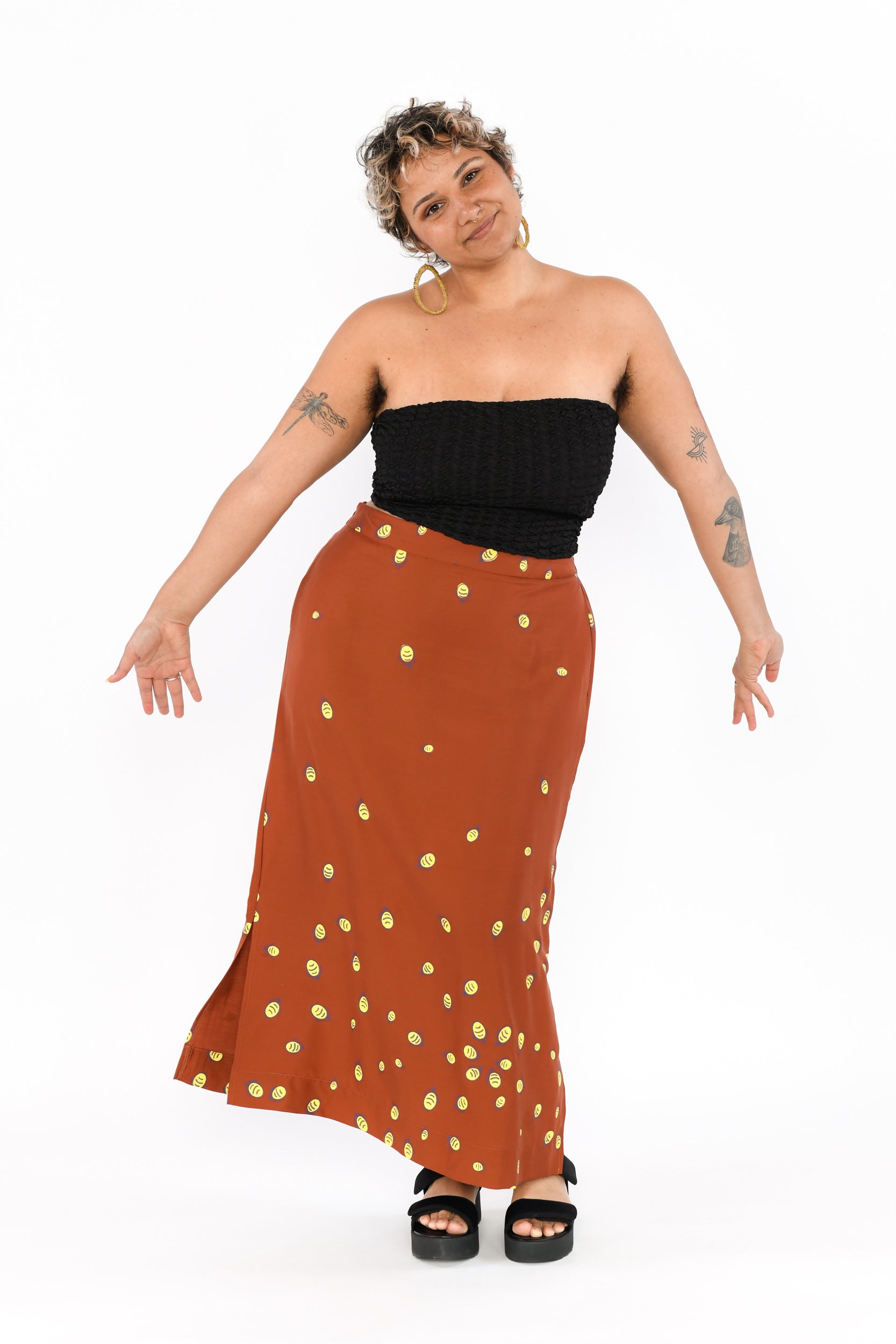 Midi Skirt - Yerrampe (Honey Ant)