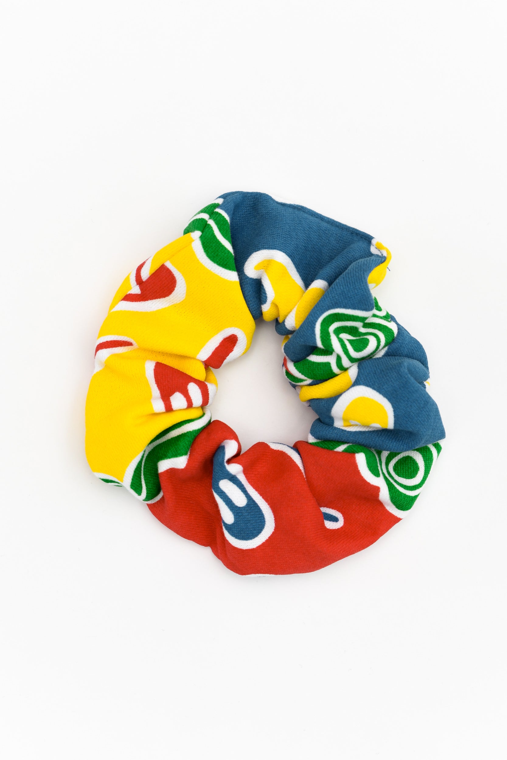 Scrunchie - Men & Cultural Tools (White)