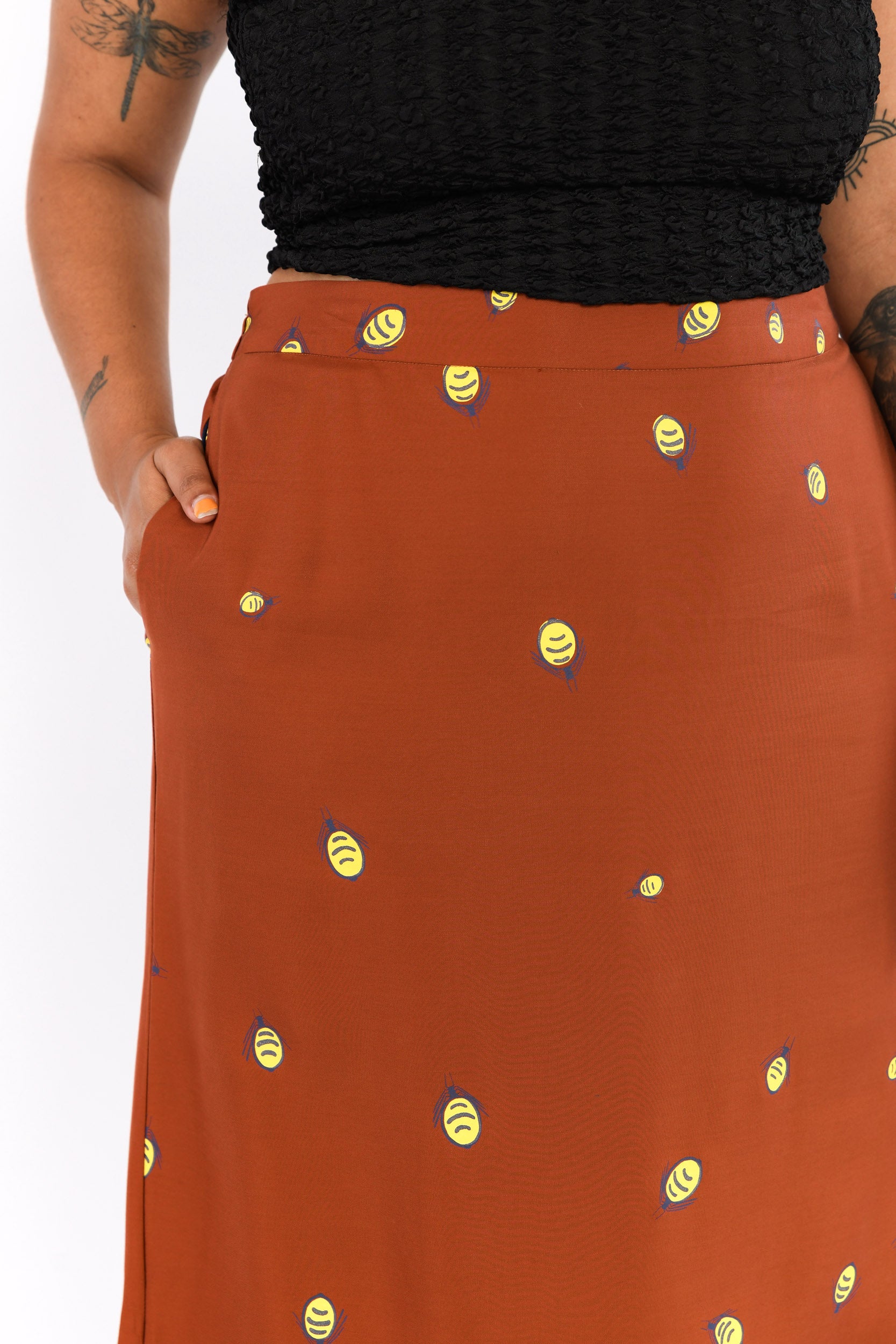 Midi Skirt - Yerrampe (Honey Ant)