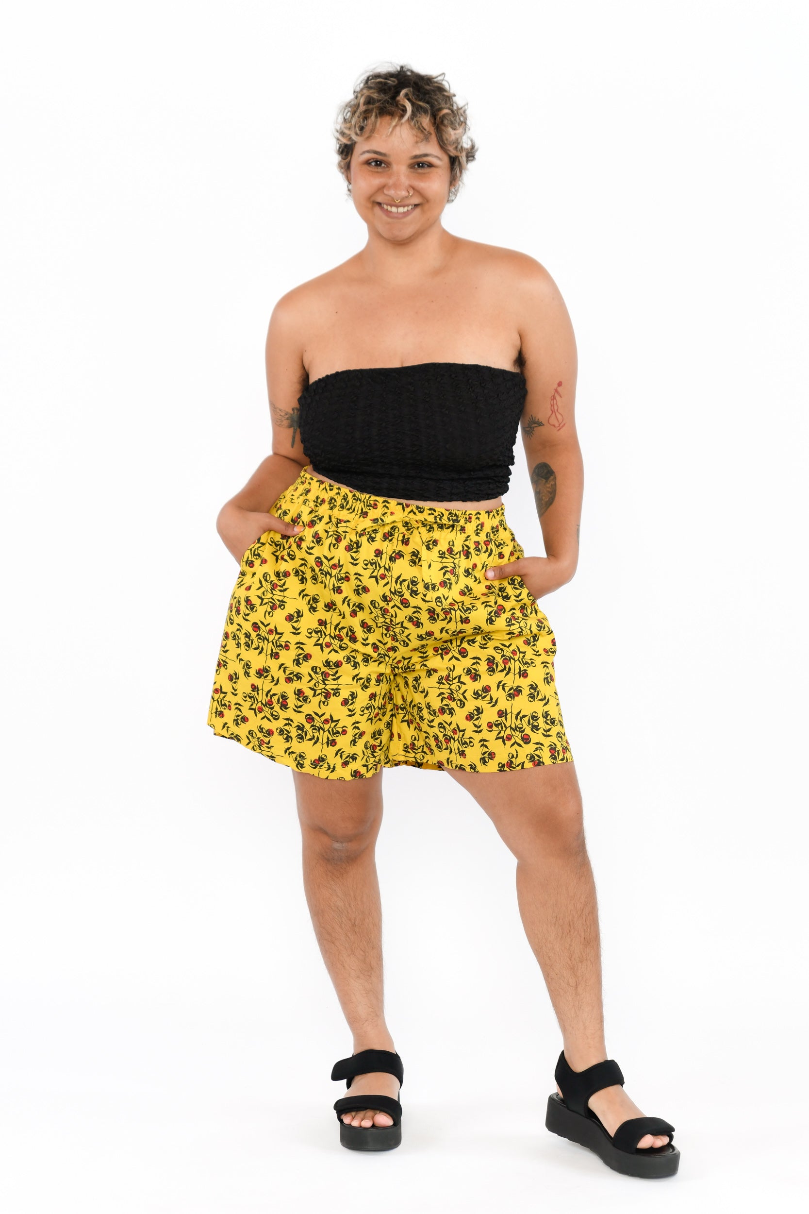 Relaxed Shorts - Awele-awele (Bush Tomato)