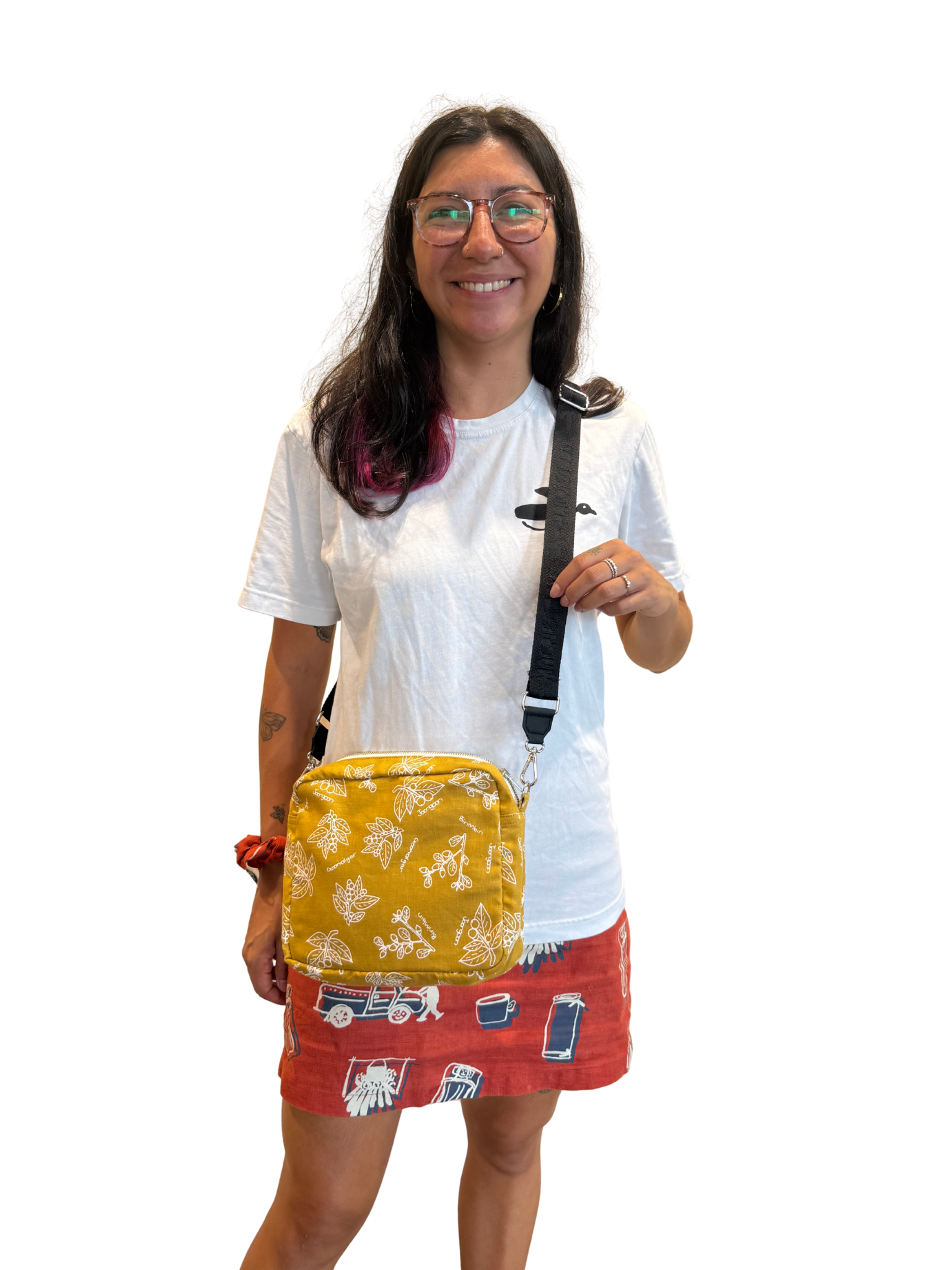 Crossbody Bag - Birimbiri, Joongoon, Goorralgar (Bush Fruits)