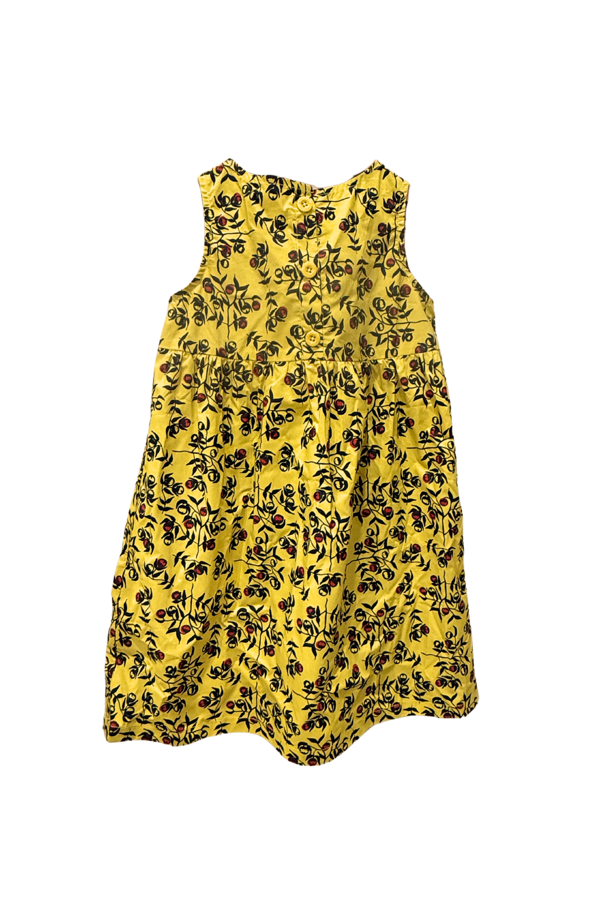 Kids Smock Dress - Awele-awele (Bush Tomato)