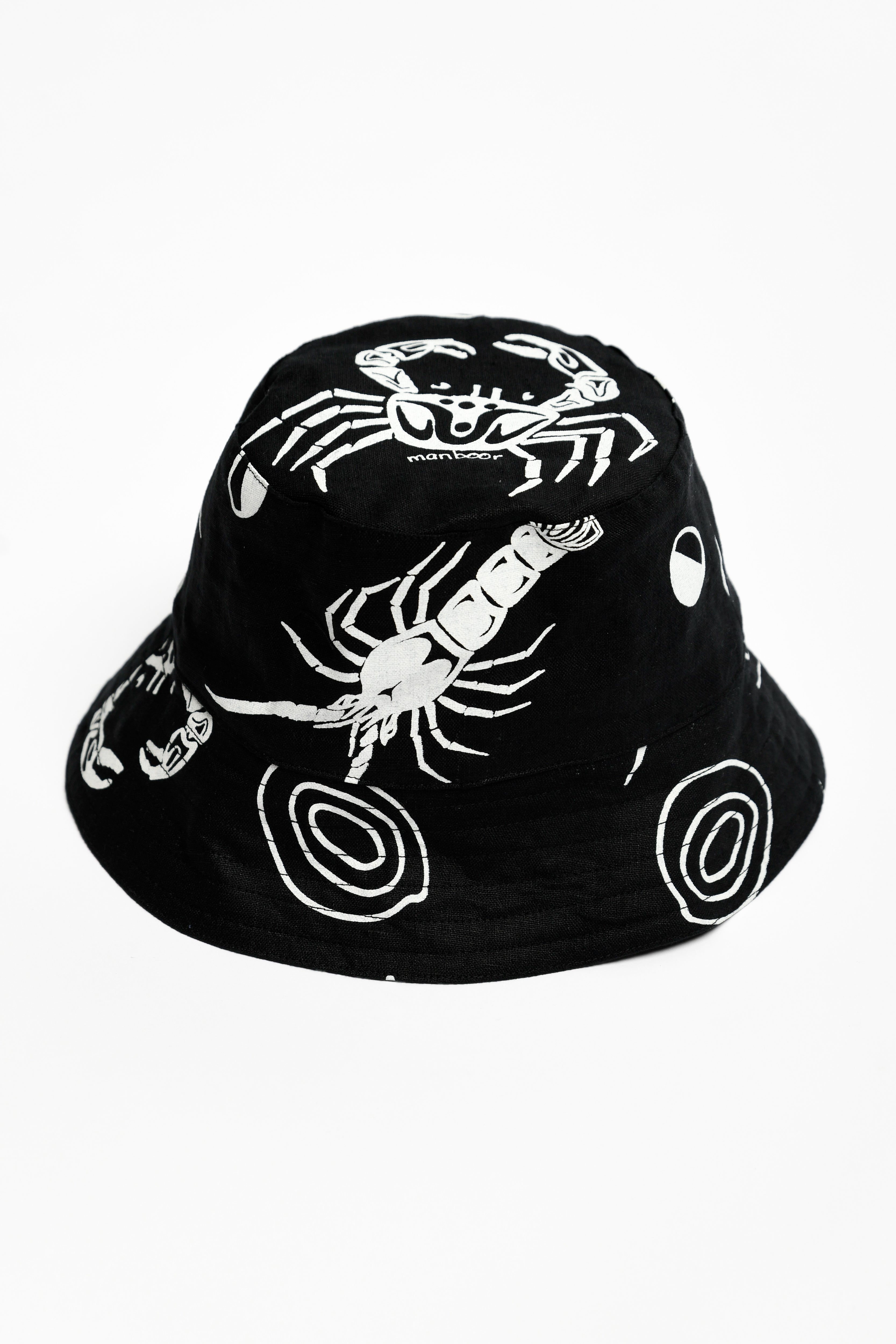 Bucket Hat - Joodarn (Crayfish), Manboor (Ghost Crab) & The Moon