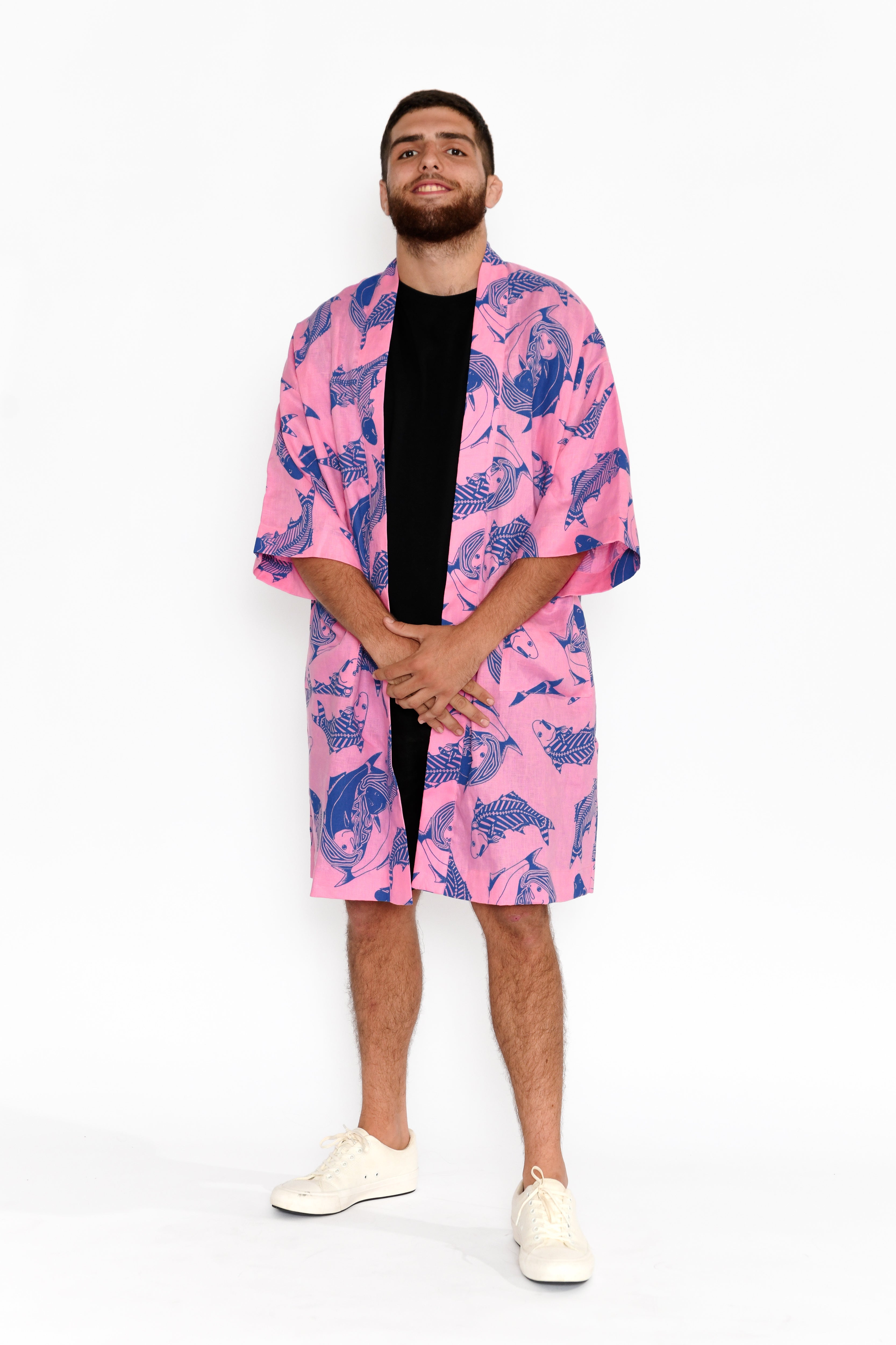 All-Day Robe - Aarli (Salmon)