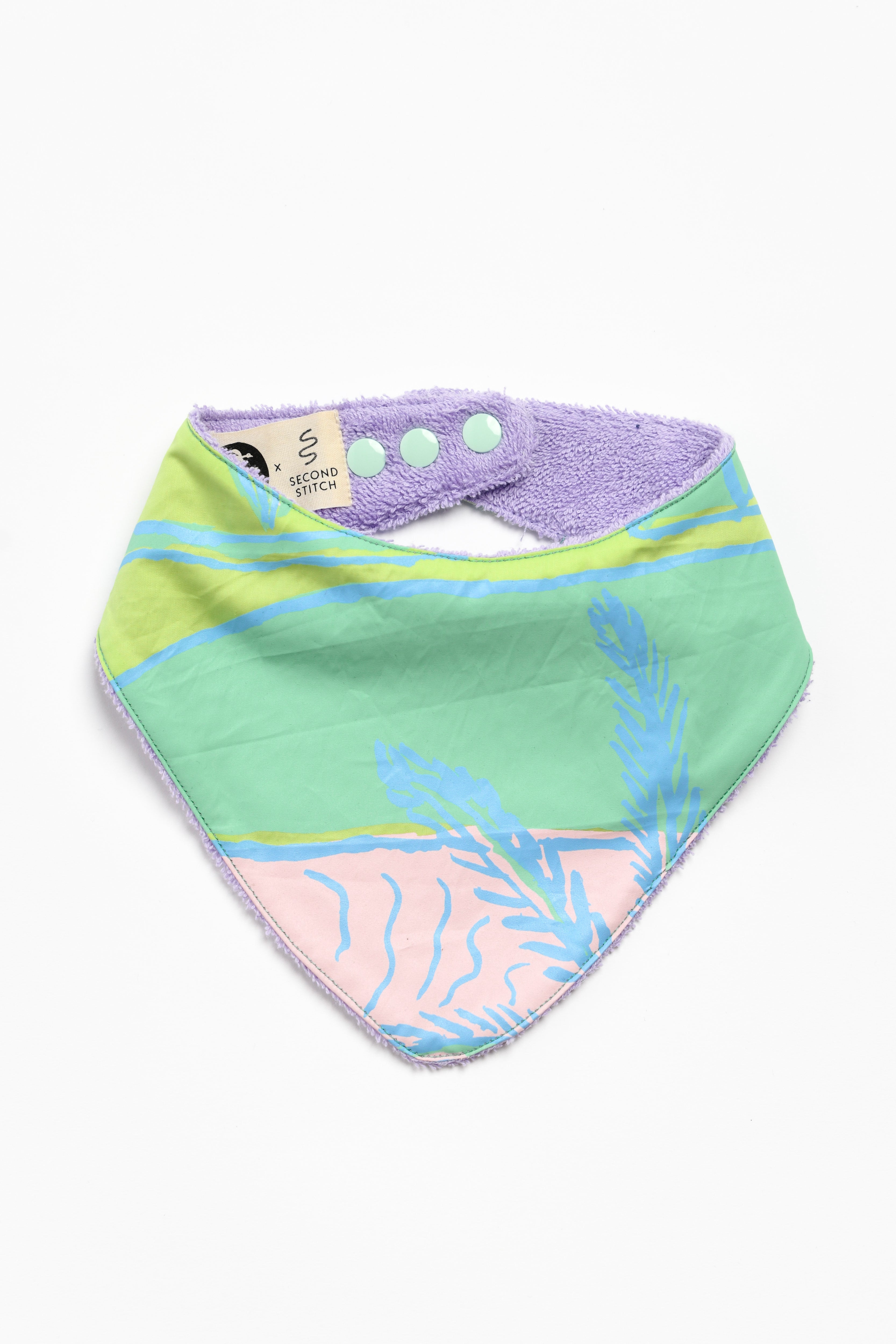 Baby Bandana Bib - Bulgan Warra (Sacred Lake)