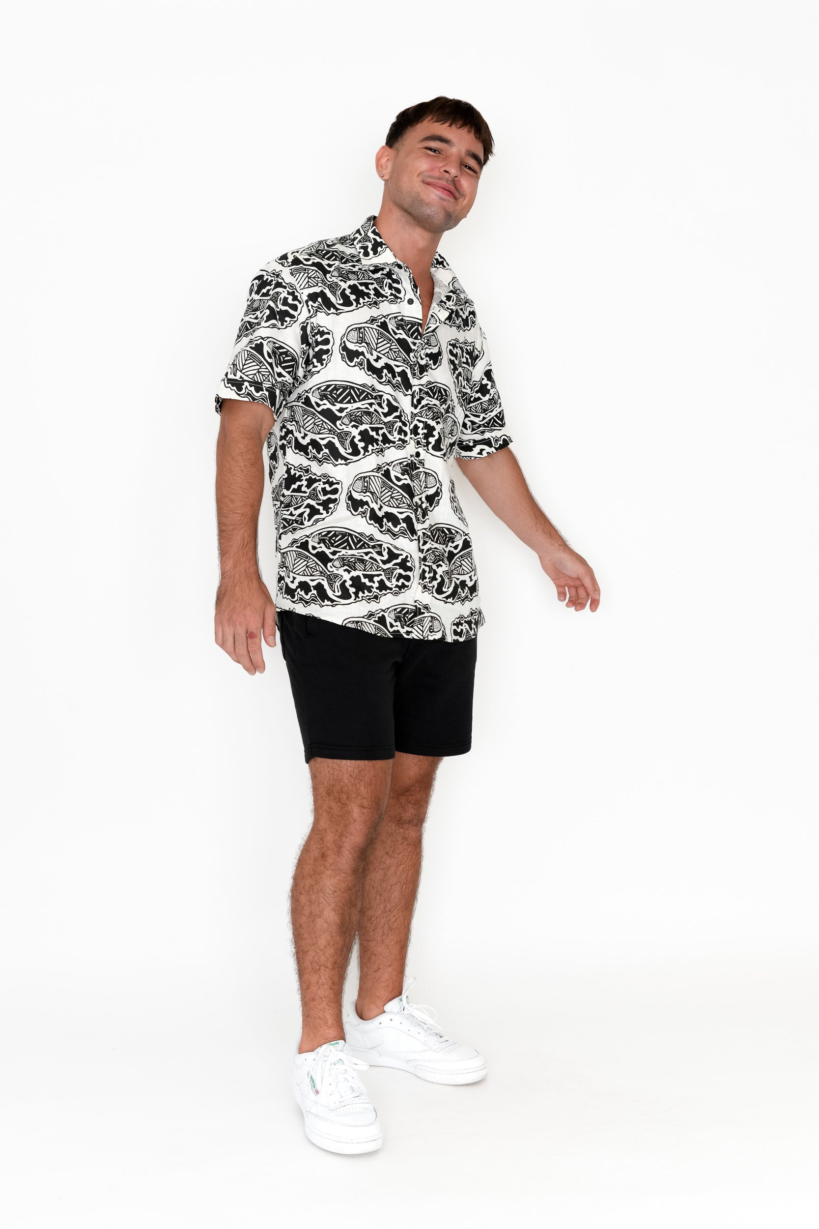 Short Sleeve Collared Shirt - Odorr (Dugong) Family