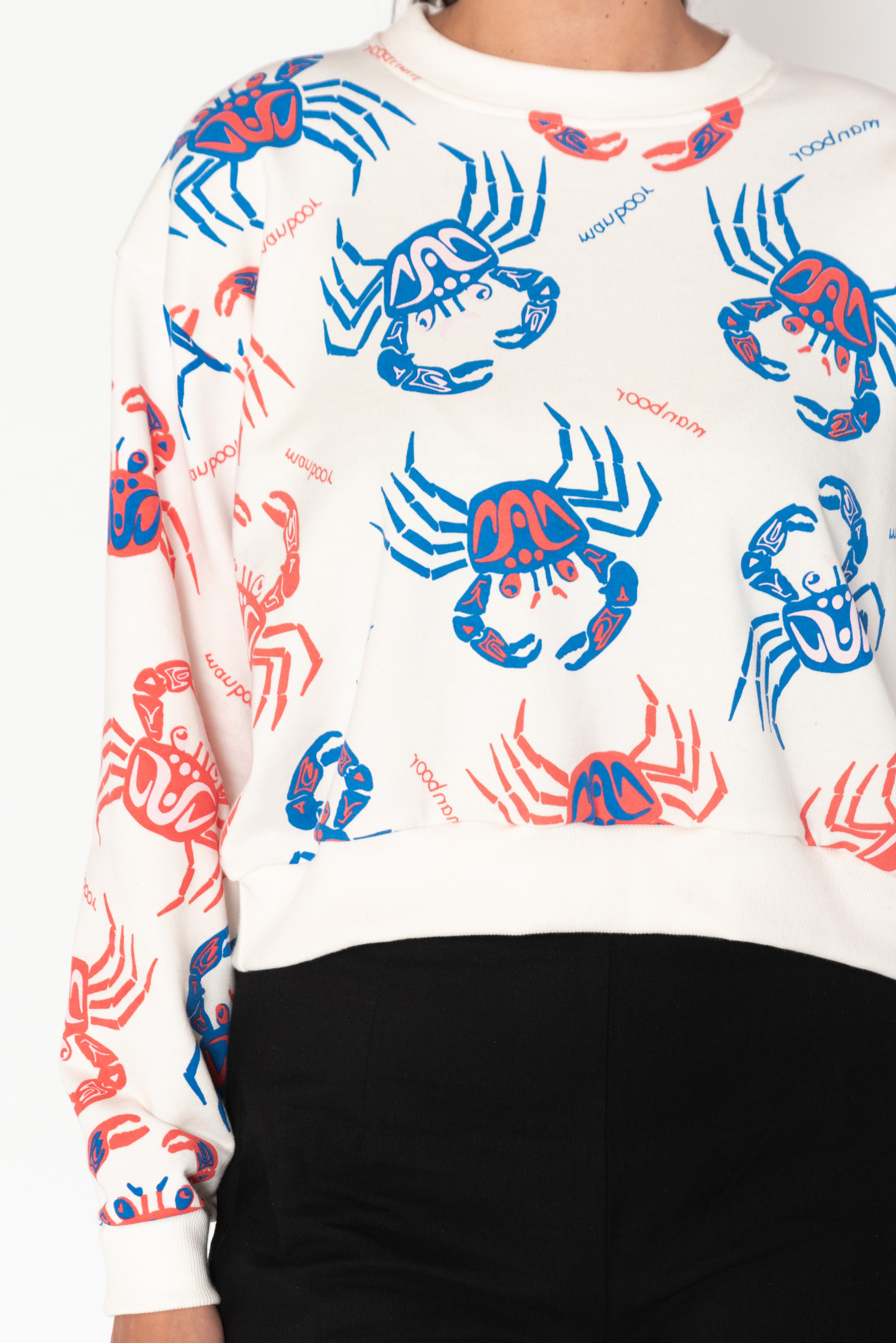 Cropped Sweatshirt - Manboor (Ghost Crab)