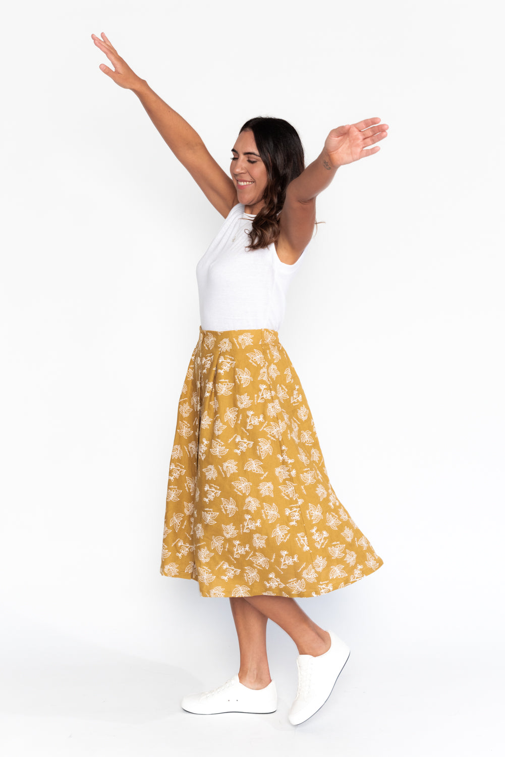 Bush Skirt - Birimbiri, Joongoon, Goorralgar (Bush Fruits)